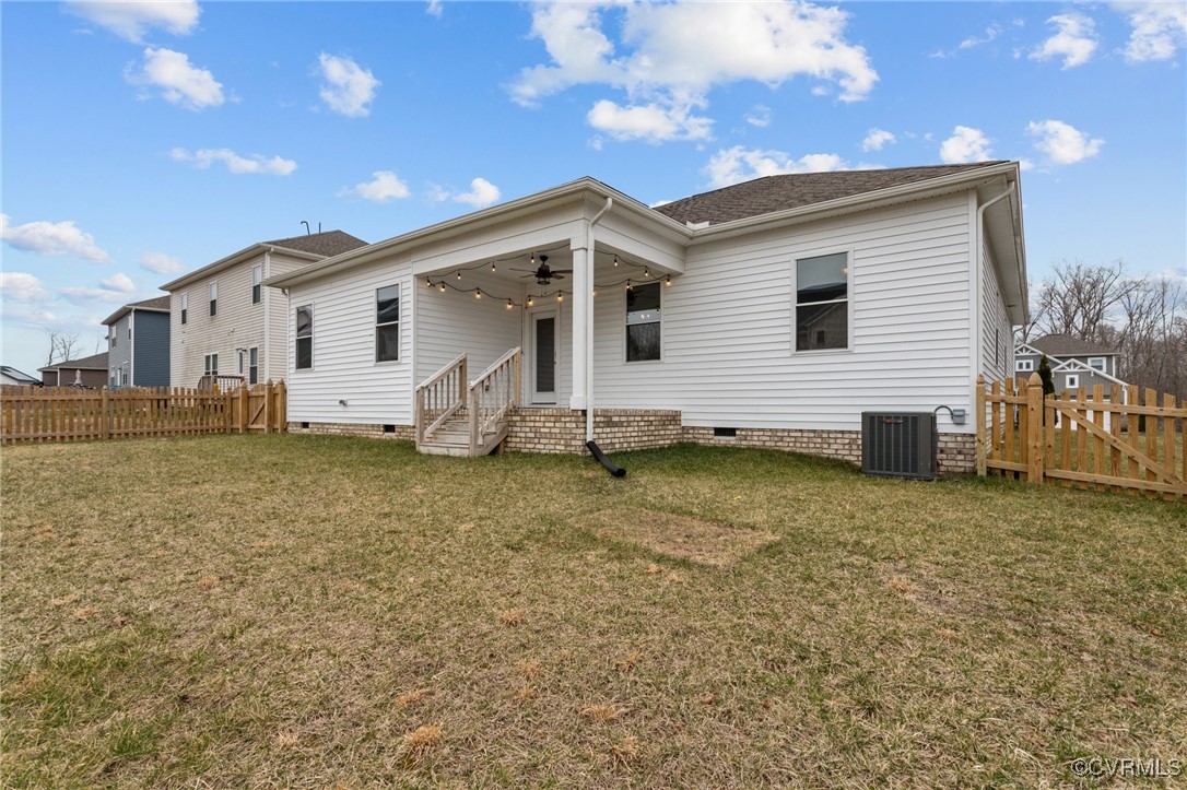 15624 Cedarville Drive Midlothian, VA 23112 - Photo 39 of 49 a view of a white house with a yard