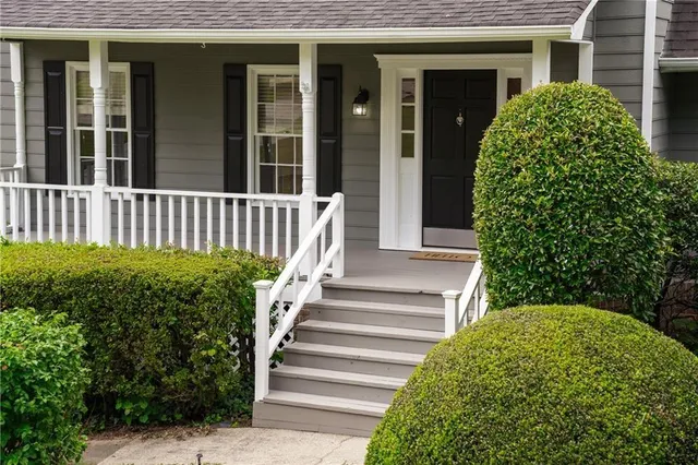 front view of a house