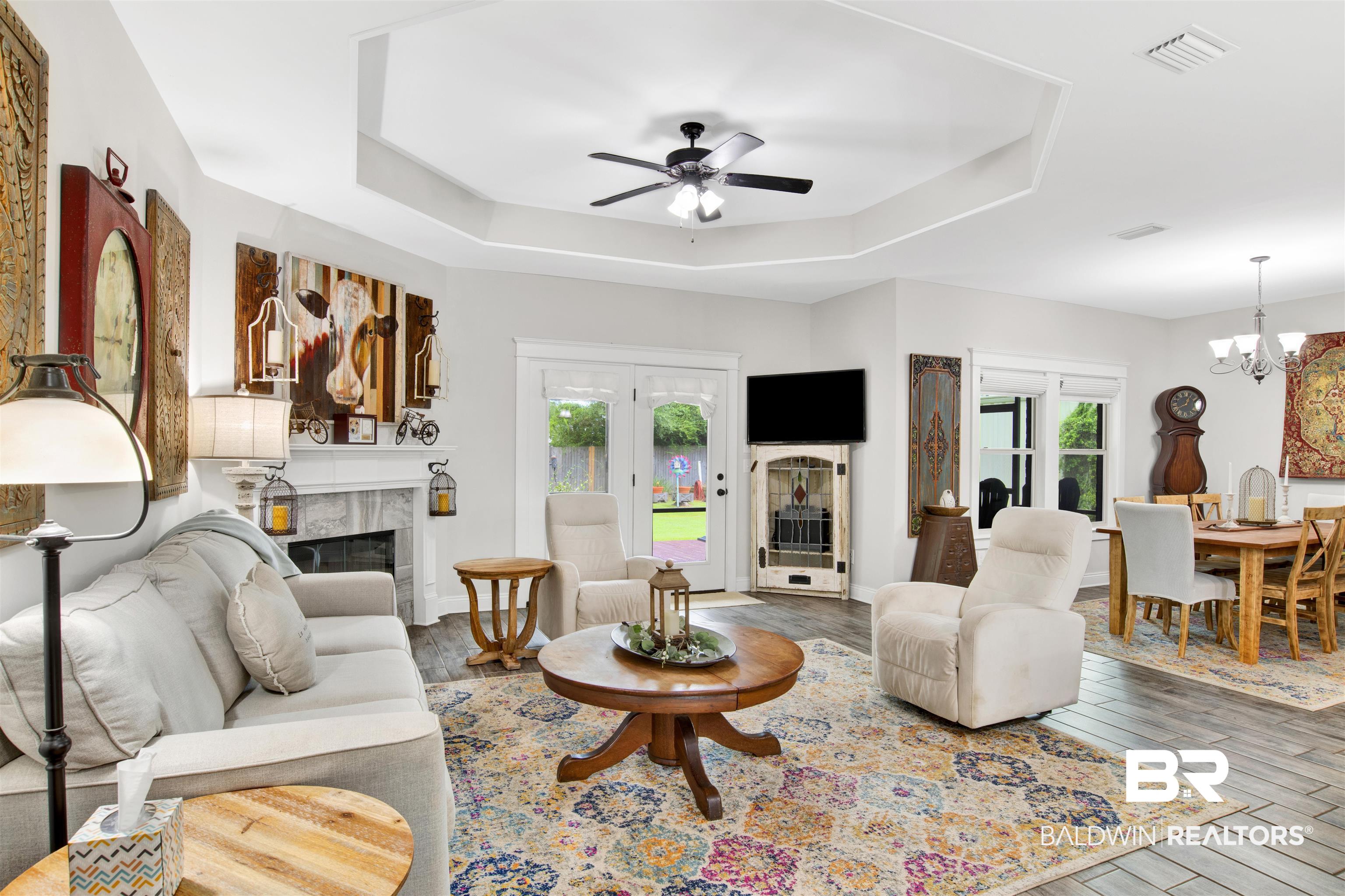 21475 Sedlack Road Silverhill, AL 36576 - Photo 7 of 36 Custom Trey Ceiling