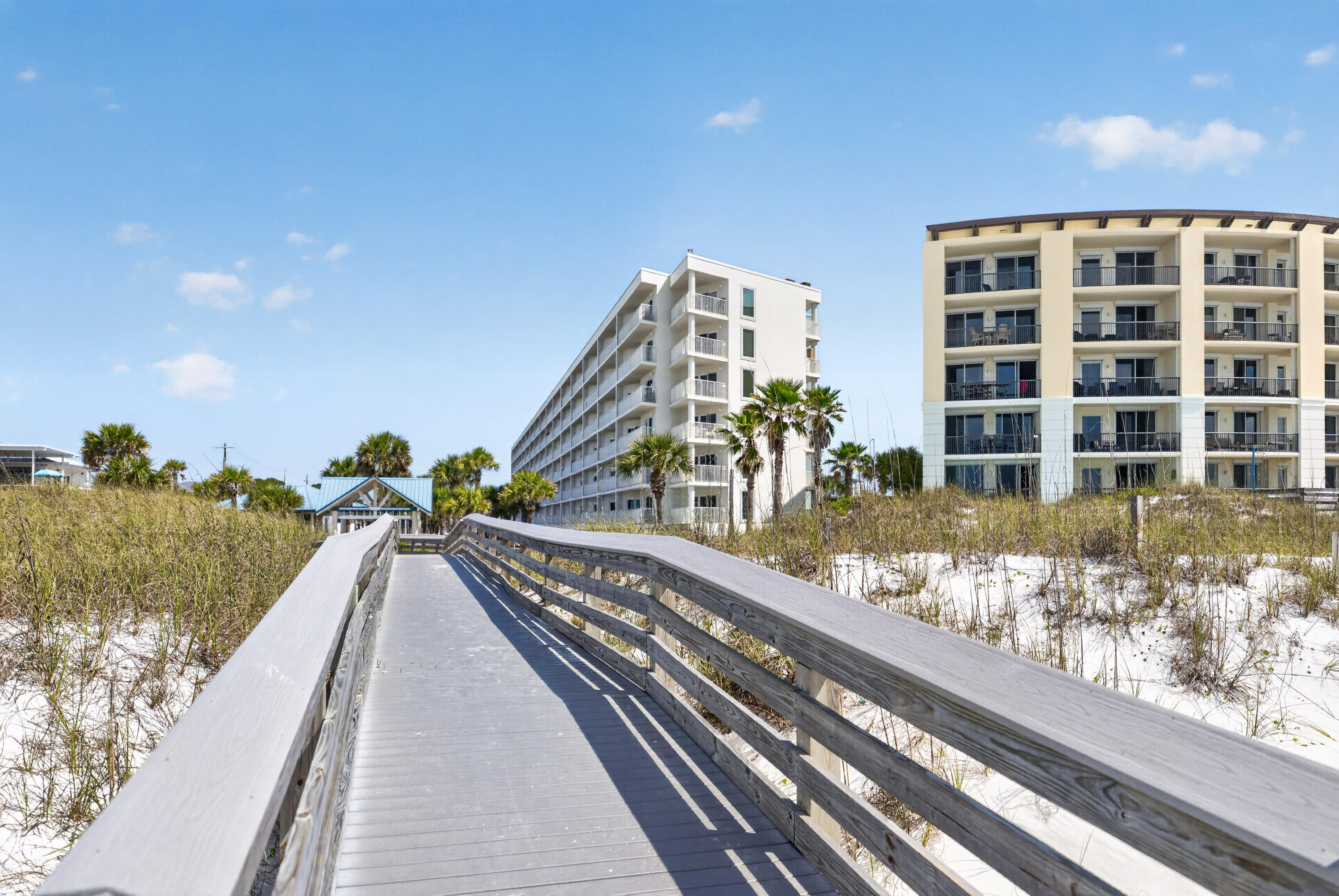 895 Santa Rosa Boulevard, Unit 510 Fort Walton Beach, FL 32548 - Photo 38 of 45 a view of a swimming pool with a balcony