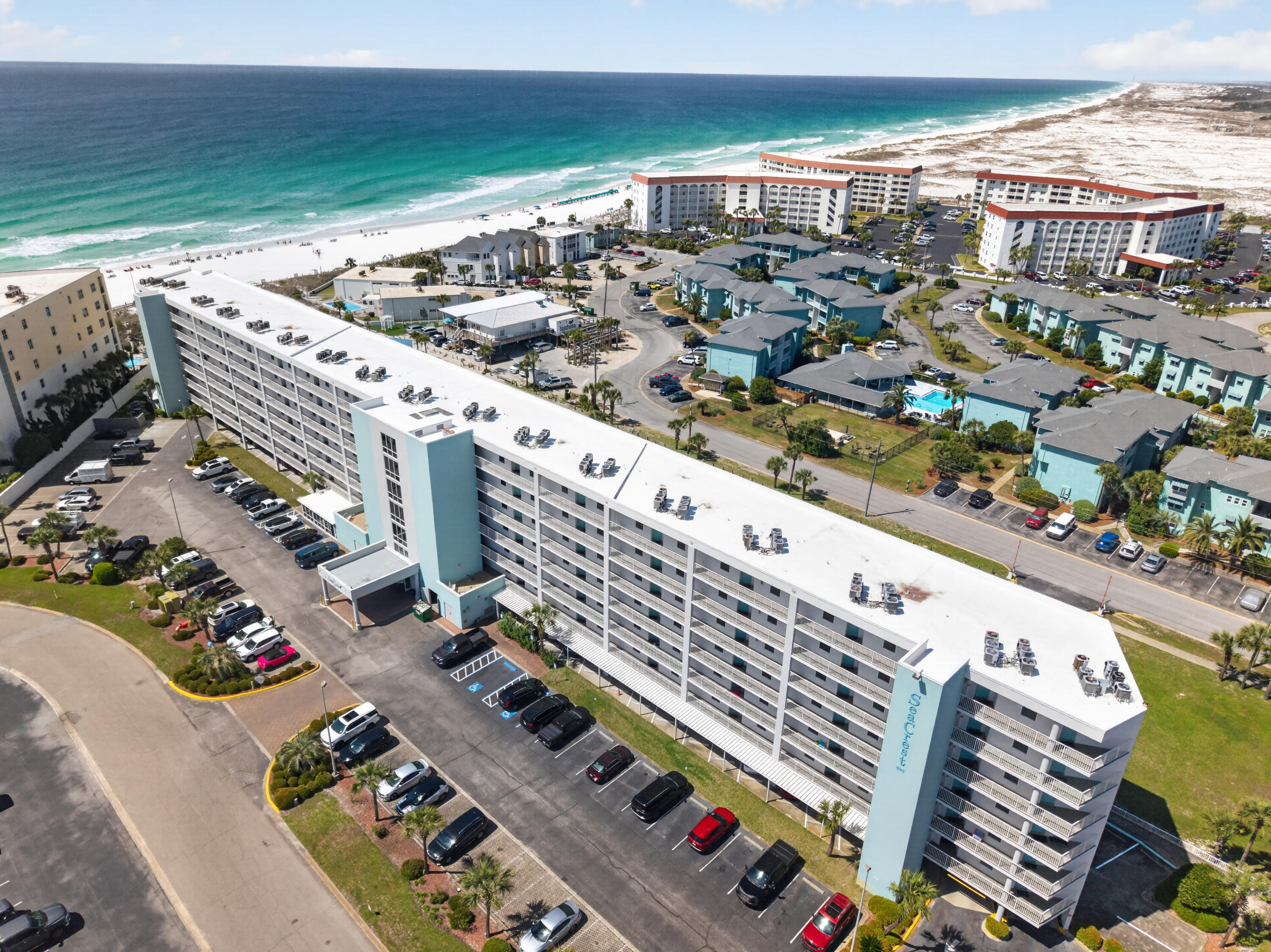 895 Santa Rosa Boulevard, Unit 510 Fort Walton Beach, FL 32548 - Photo 44 of 45 a city view from a balcony