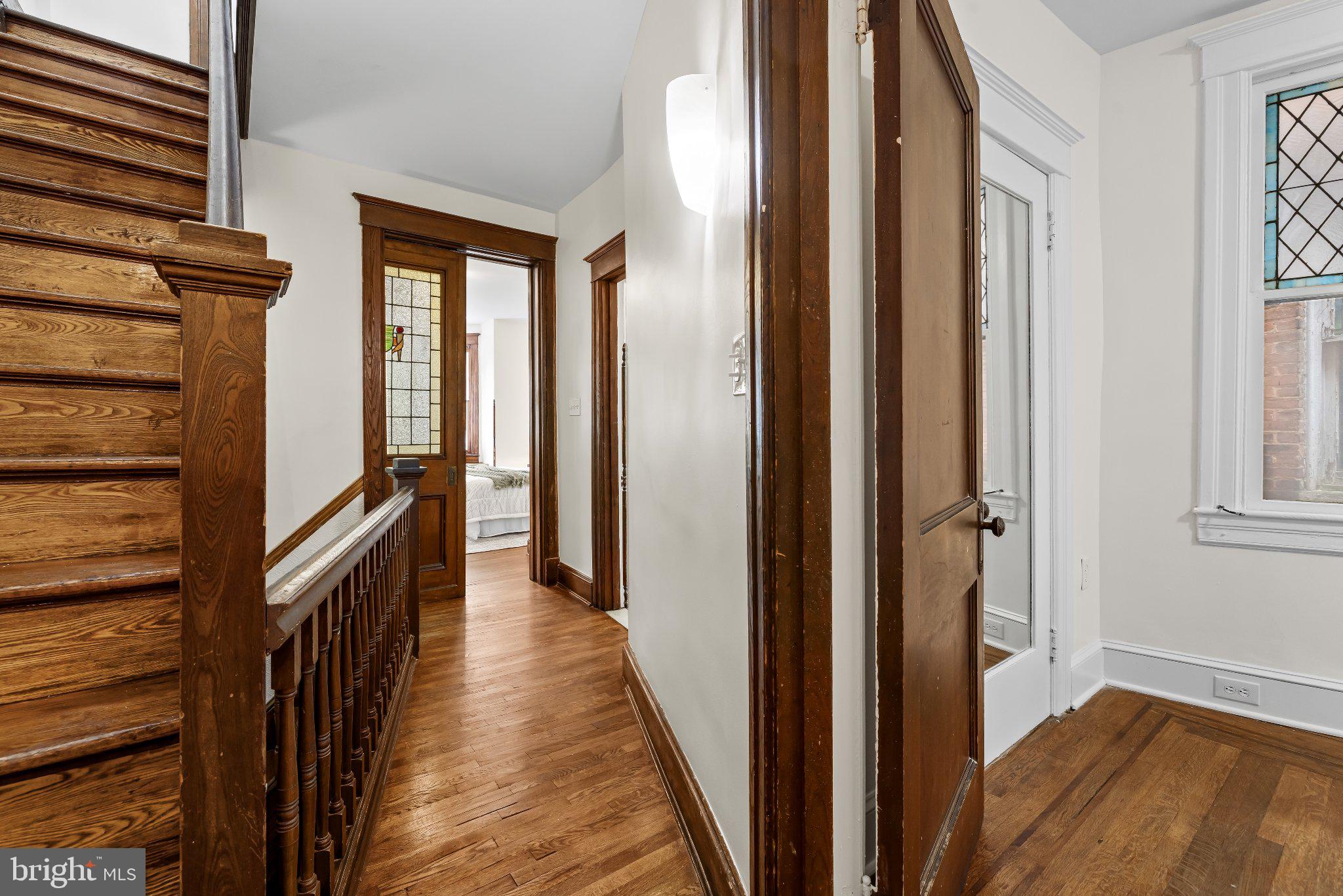 2736 North Calvert Street Baltimore, MD 21218 - Photo 40 of 86 Original Second Floor Staircase