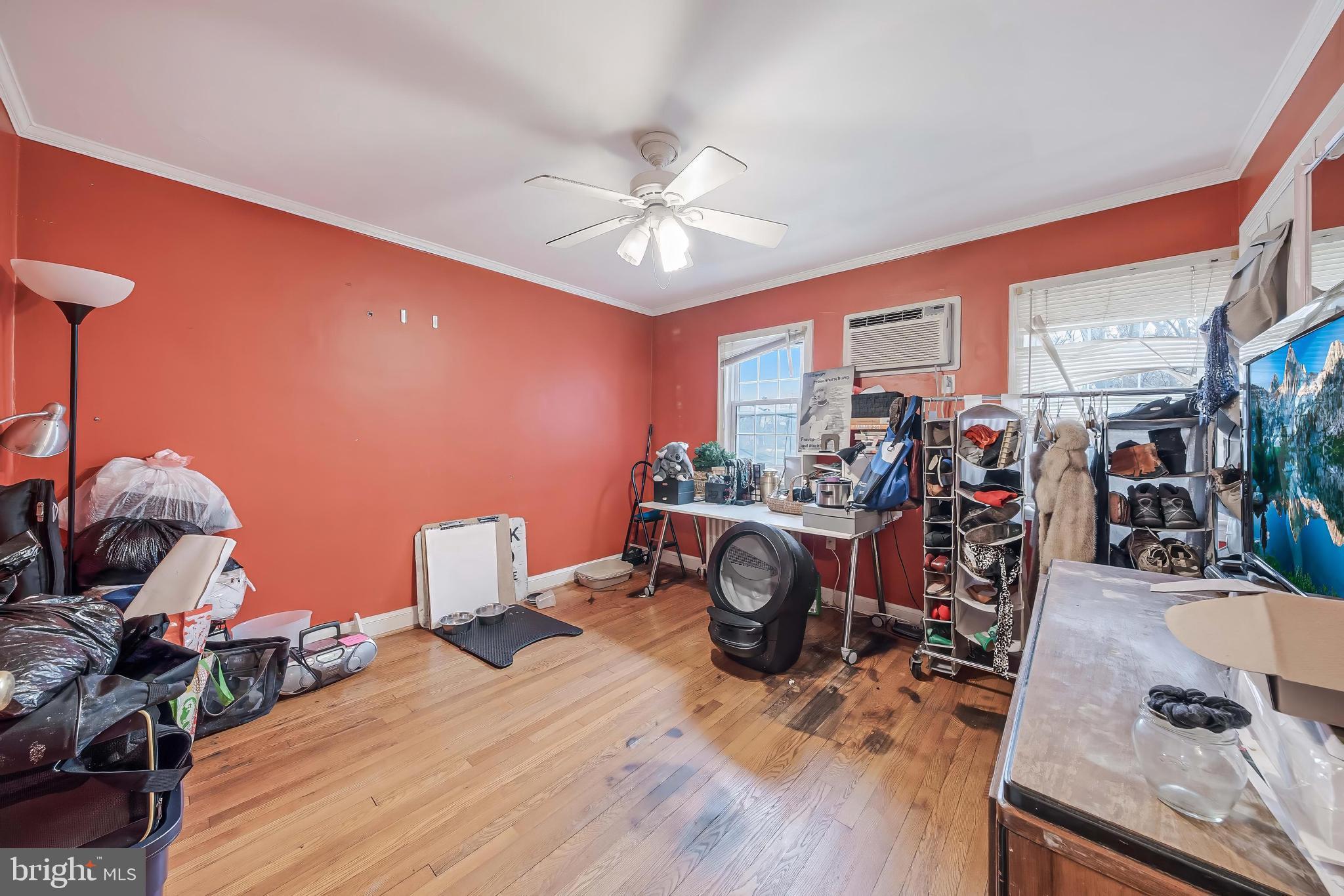 2018 Tunlaw Road Northwest Washington, DC 20007 - Photo 11 of 17 a view of a dining room with furniture and wooden floor