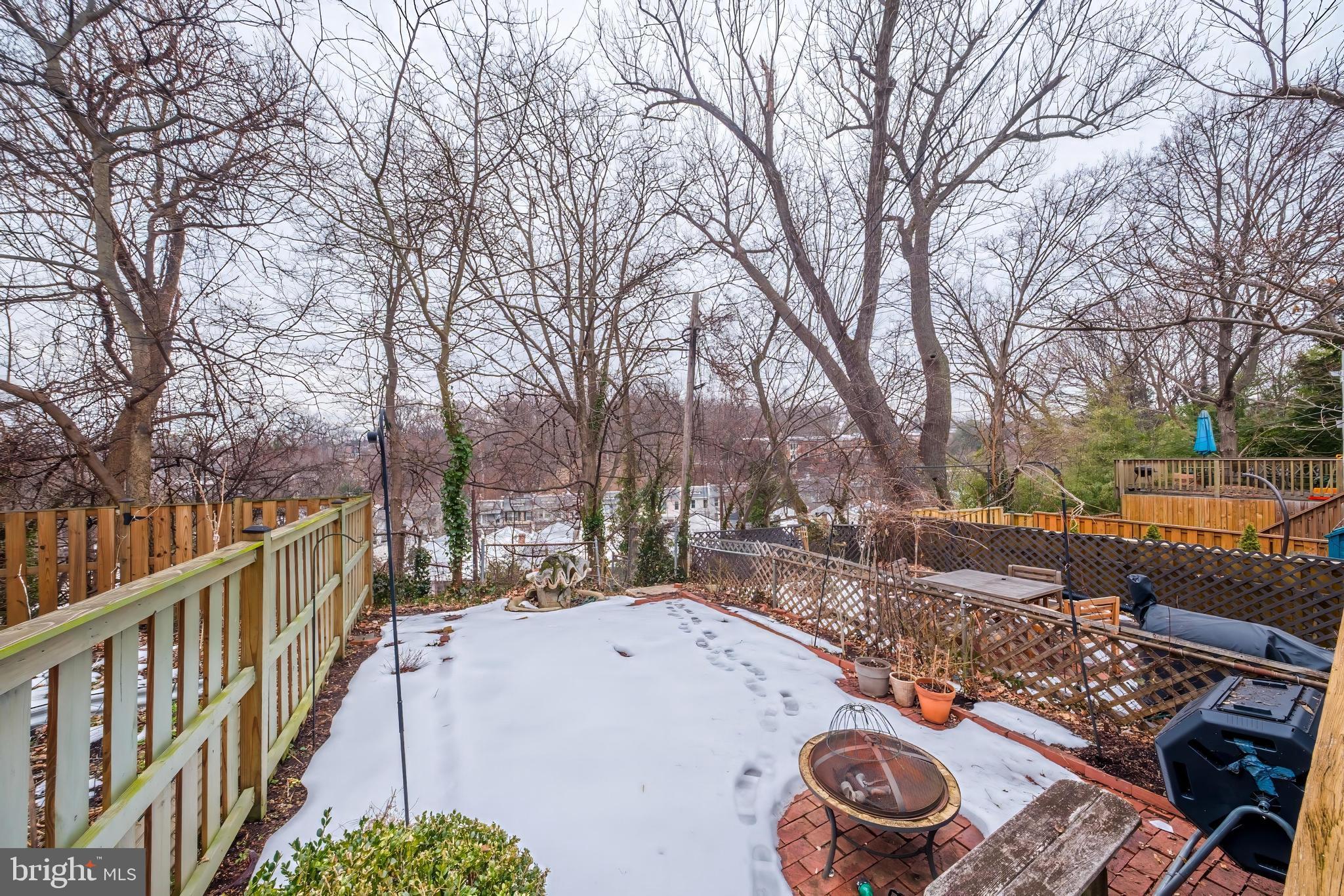 2018 Tunlaw Road Northwest Washington, DC 20007 - Photo 16 of 17 a view of outdoor space and yard