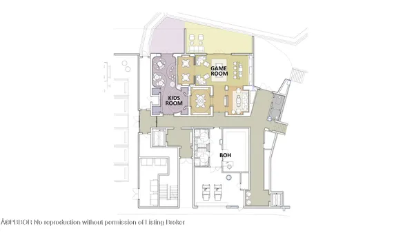 a picture of a living room with a large window