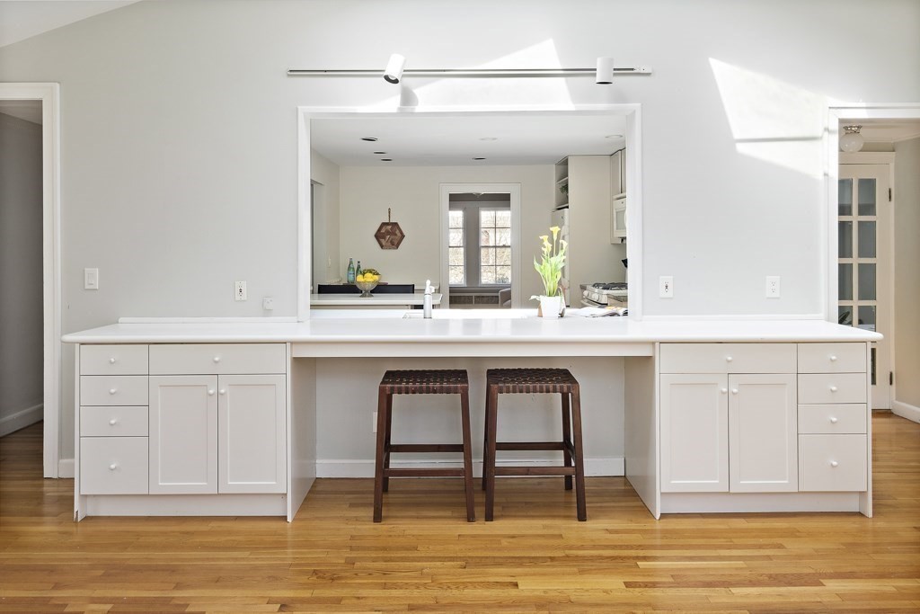 228 Islington Road Newton, MA 02466 - Photo 11 of 29 a bathroom with a sink and a mirror