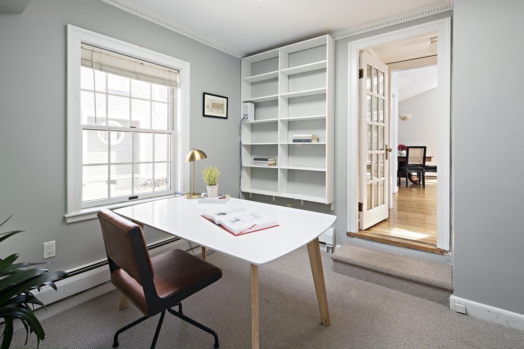 228 Islington Road Newton, MA 02466 - Photo 13 of 29 a view of a dining room with furniture and window