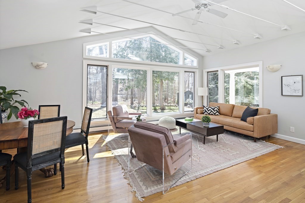 228 Islington Road Newton, MA 02466 - Photo 4 of 29 a living room with furniture and a large window
