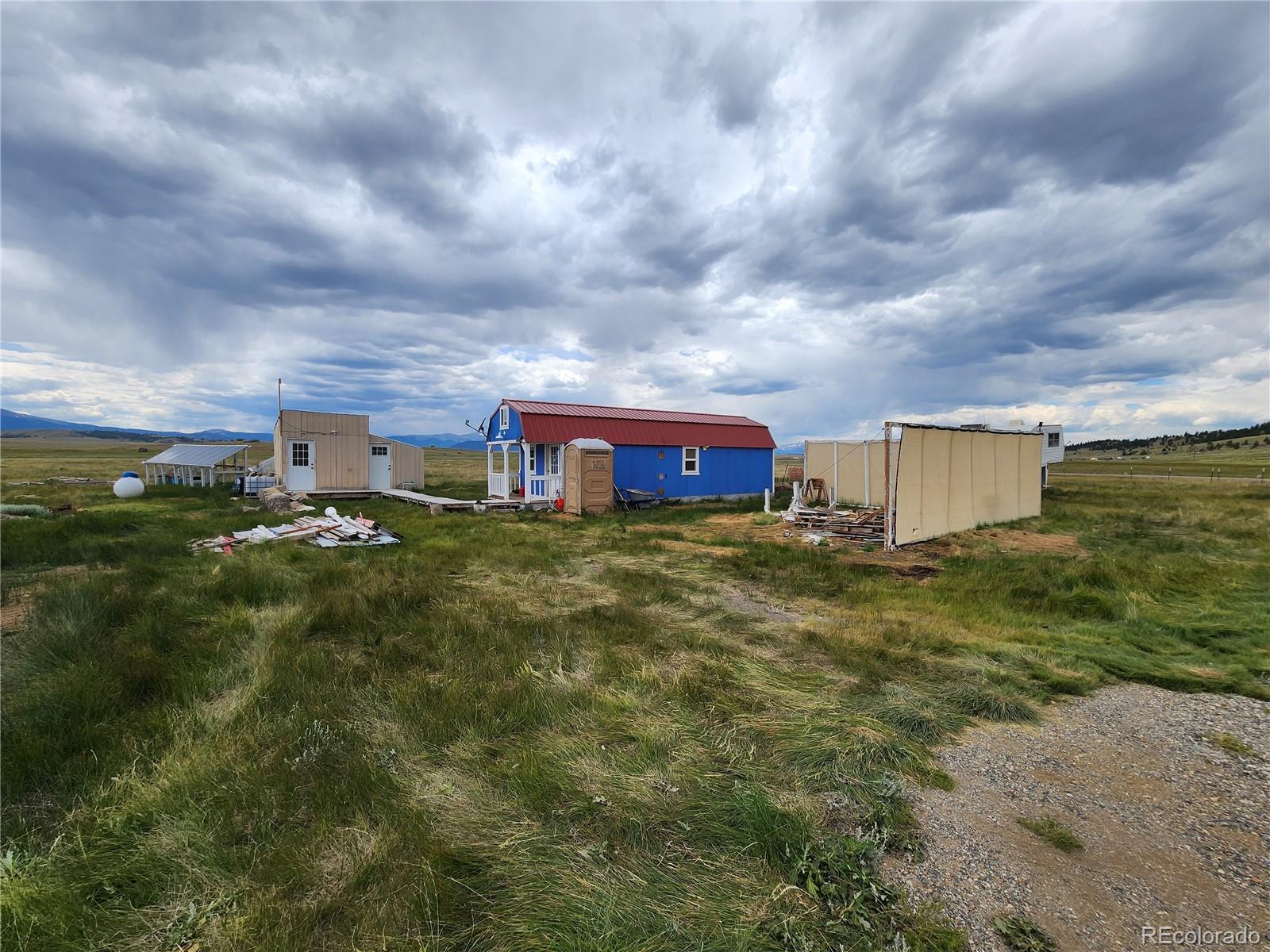 161 Fourmile Creek Road Hartsel, CO 80449 - Photo 8 of 31 a fire hydrant in the middle of a field