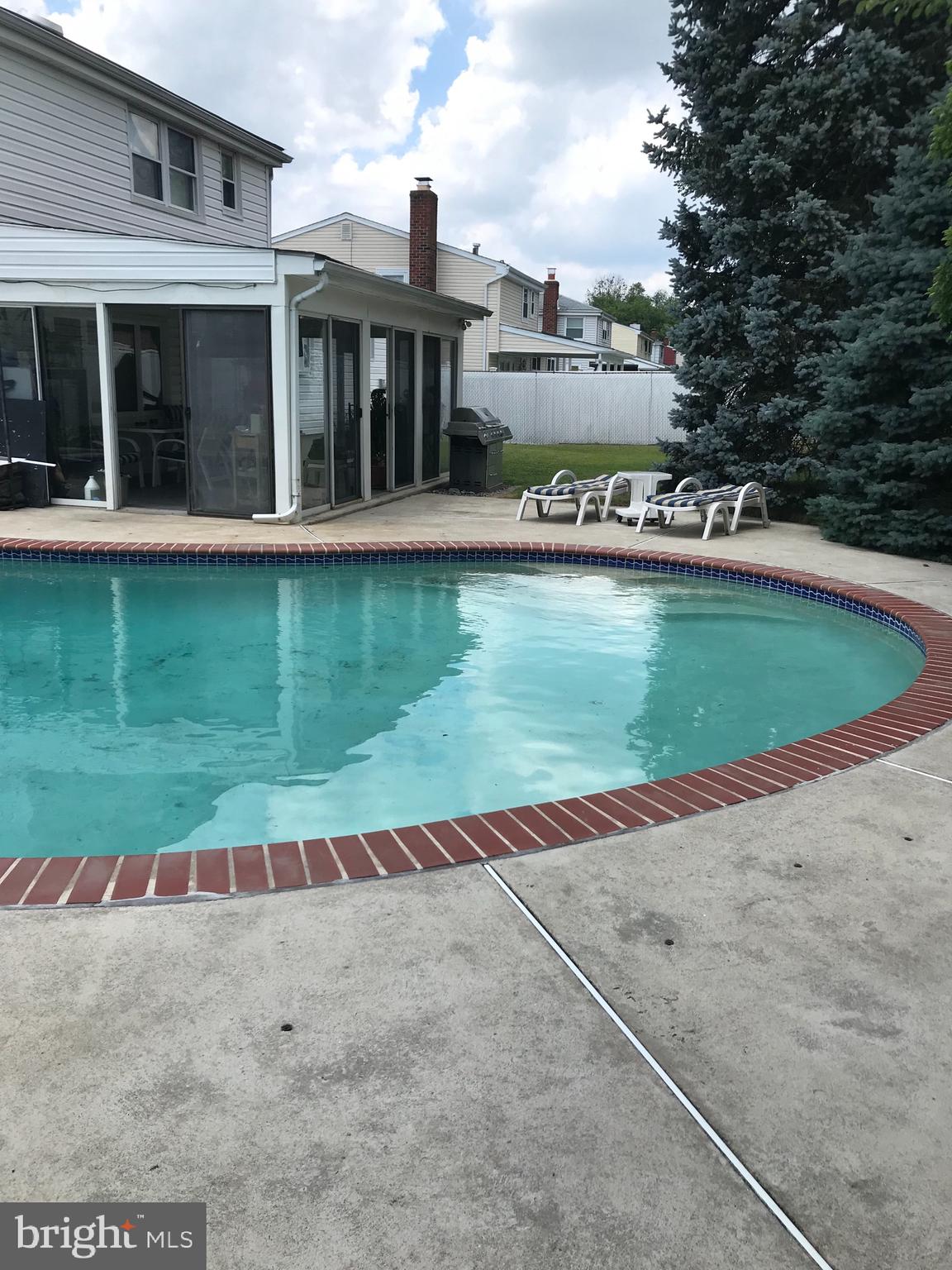 1629 Radburn Road Bensalem, PA 19020 - Photo 25 of 34 Pool with Vacuum