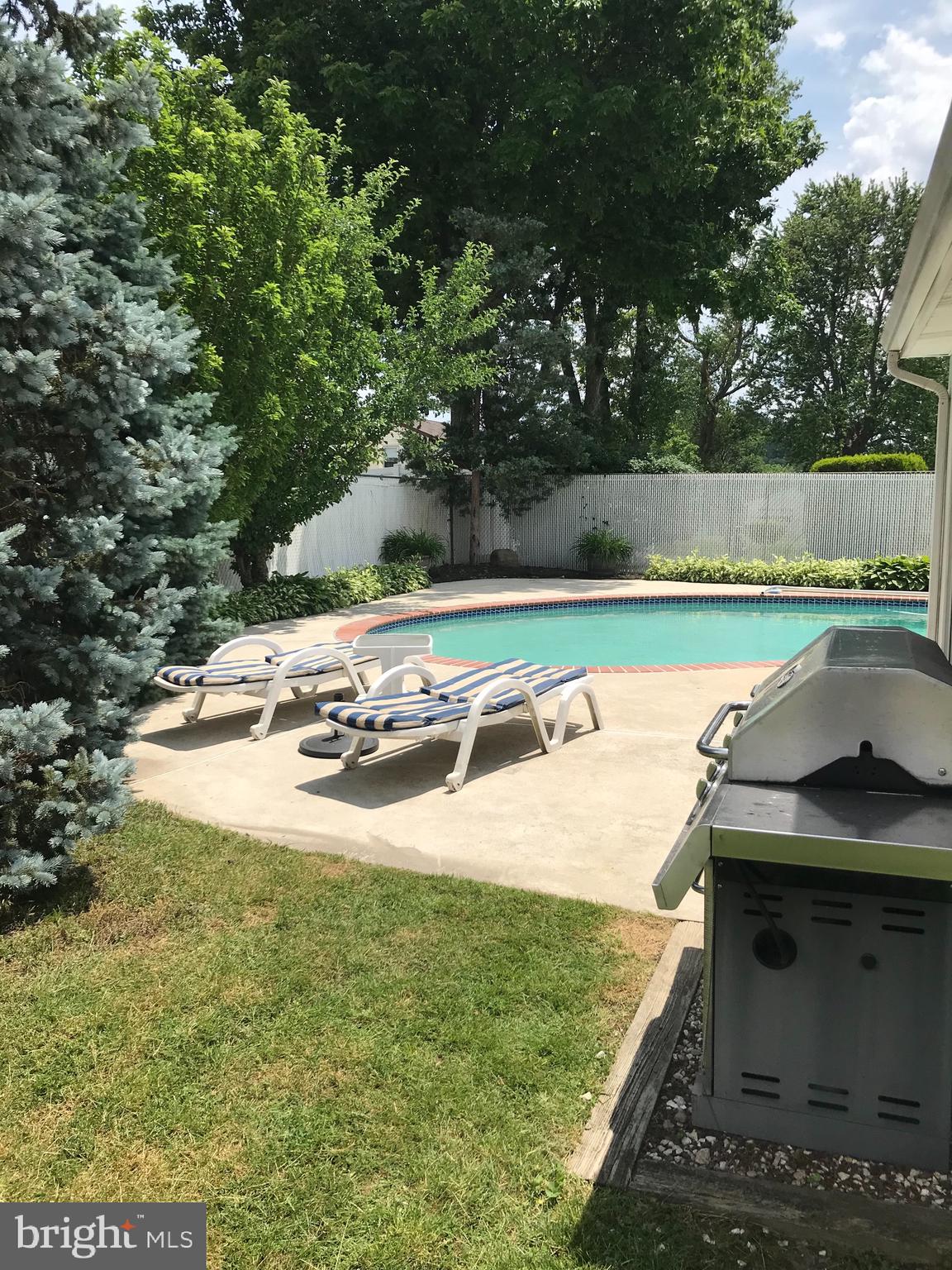 1629 Radburn Road Bensalem, PA 19020 - Photo 29 of 34 View of Yard and Pool