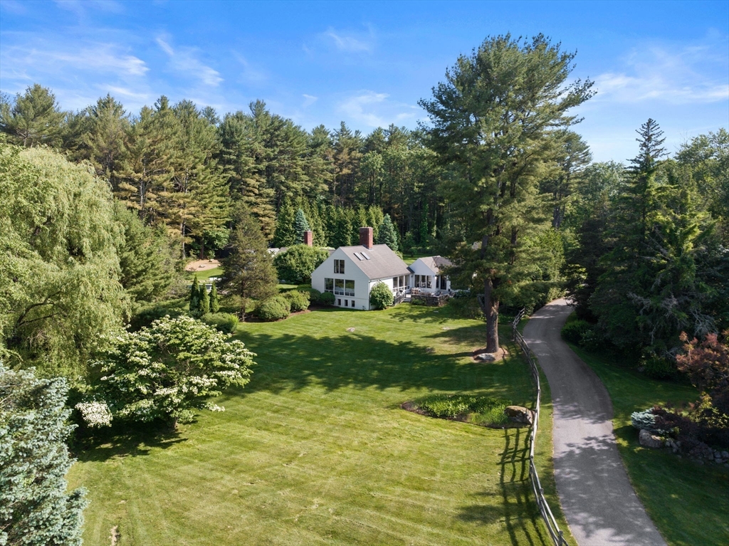 339 Pope Road Concord, MA 01742 - Photo 39 of 40 a view of a garden with houses