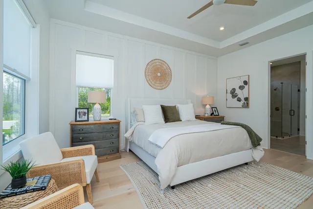 a view of a building with a street