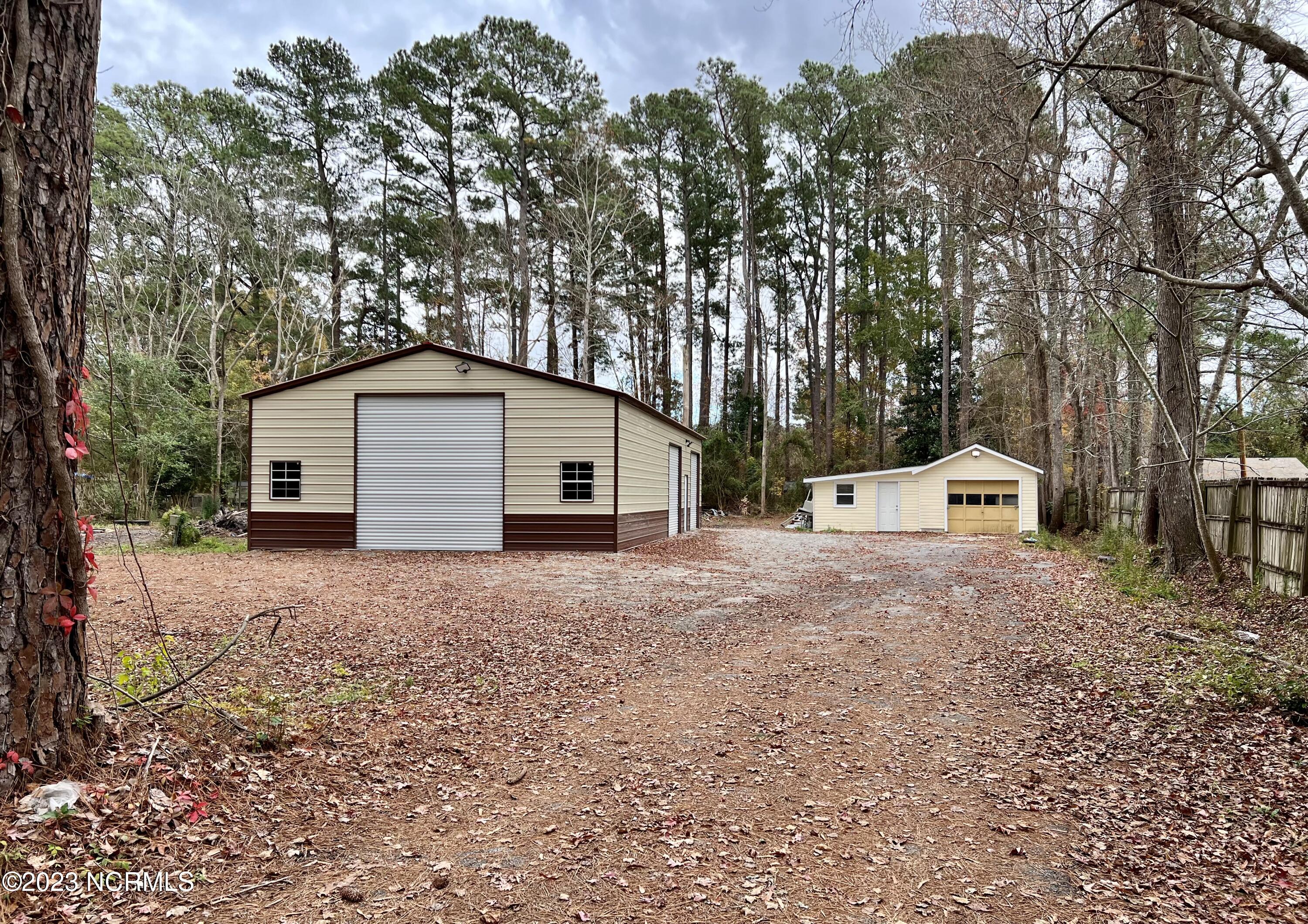 front of lot