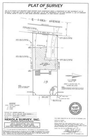 $525,000 | 507 South I Oka Avenue, Mount Prospect, IL 60056