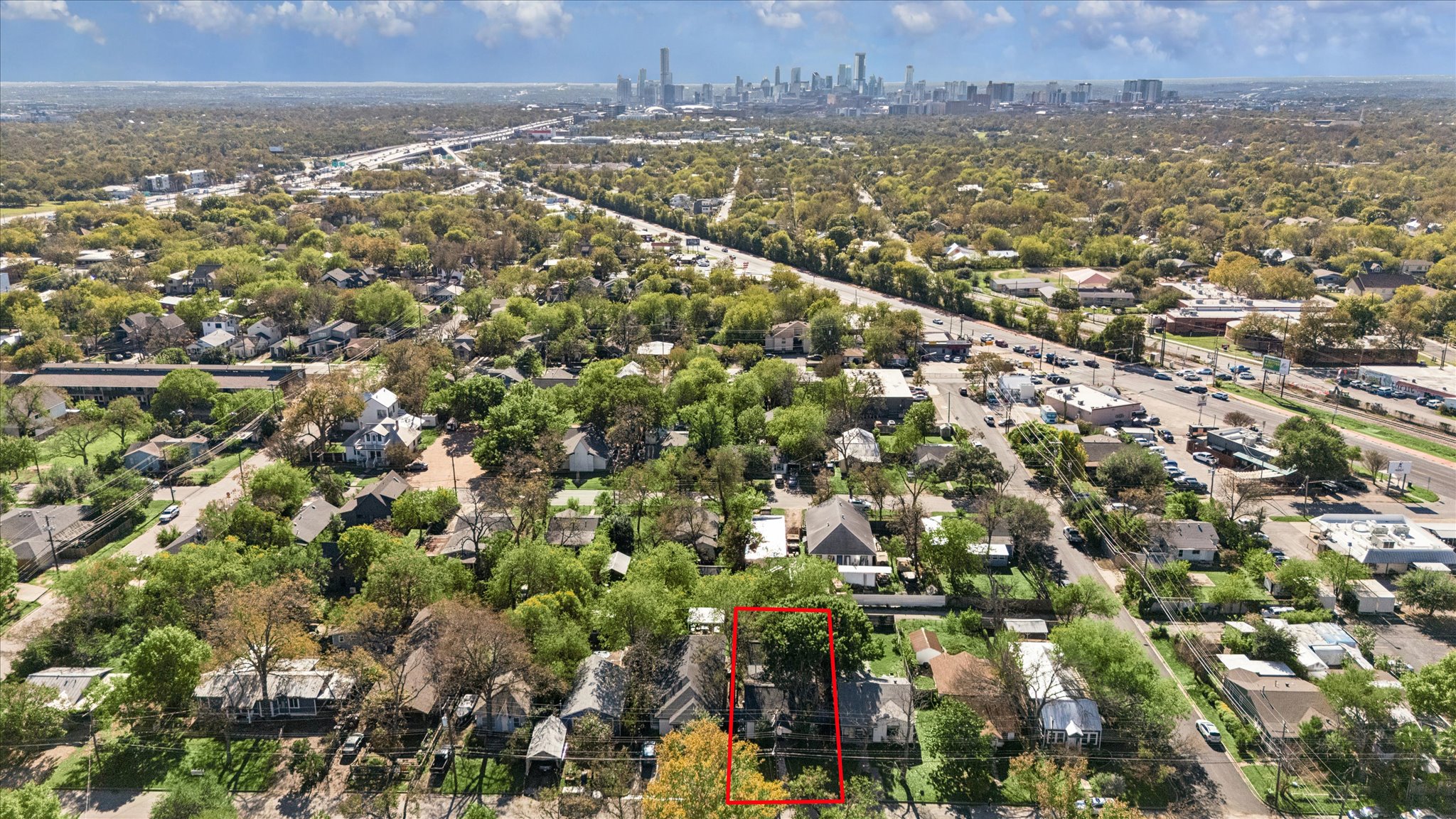 907 East 53rd Street Austin, TX 78751 - Photo 32 of 35 an aerial view of a city