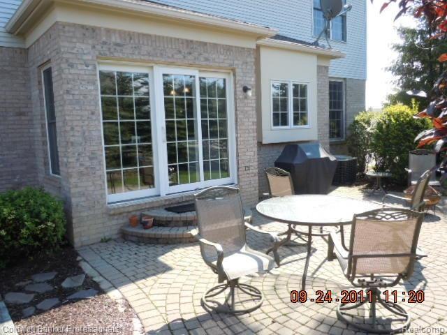 Rear View and Brick Paver Patio