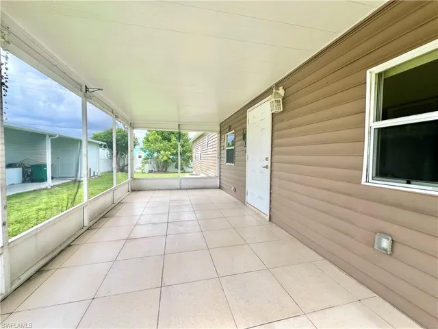 a view of a entryway door front of house