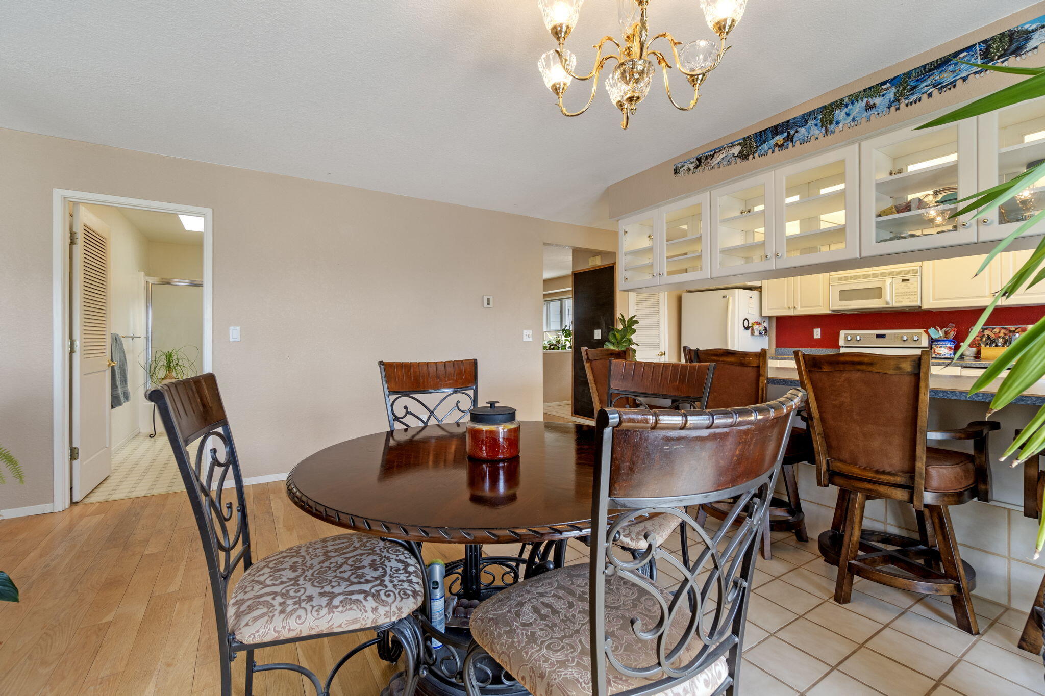 17722 Pope Road Merrill, OR 97633 - Photo 21 of 61 a dining room with a table or chairs and a dining table