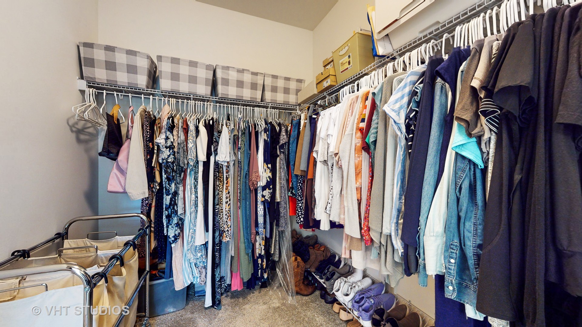 5841 Fairview Lane Hoffman Estates, IL 60192 - Photo 20 of 35 a view of walk in closet with clothes