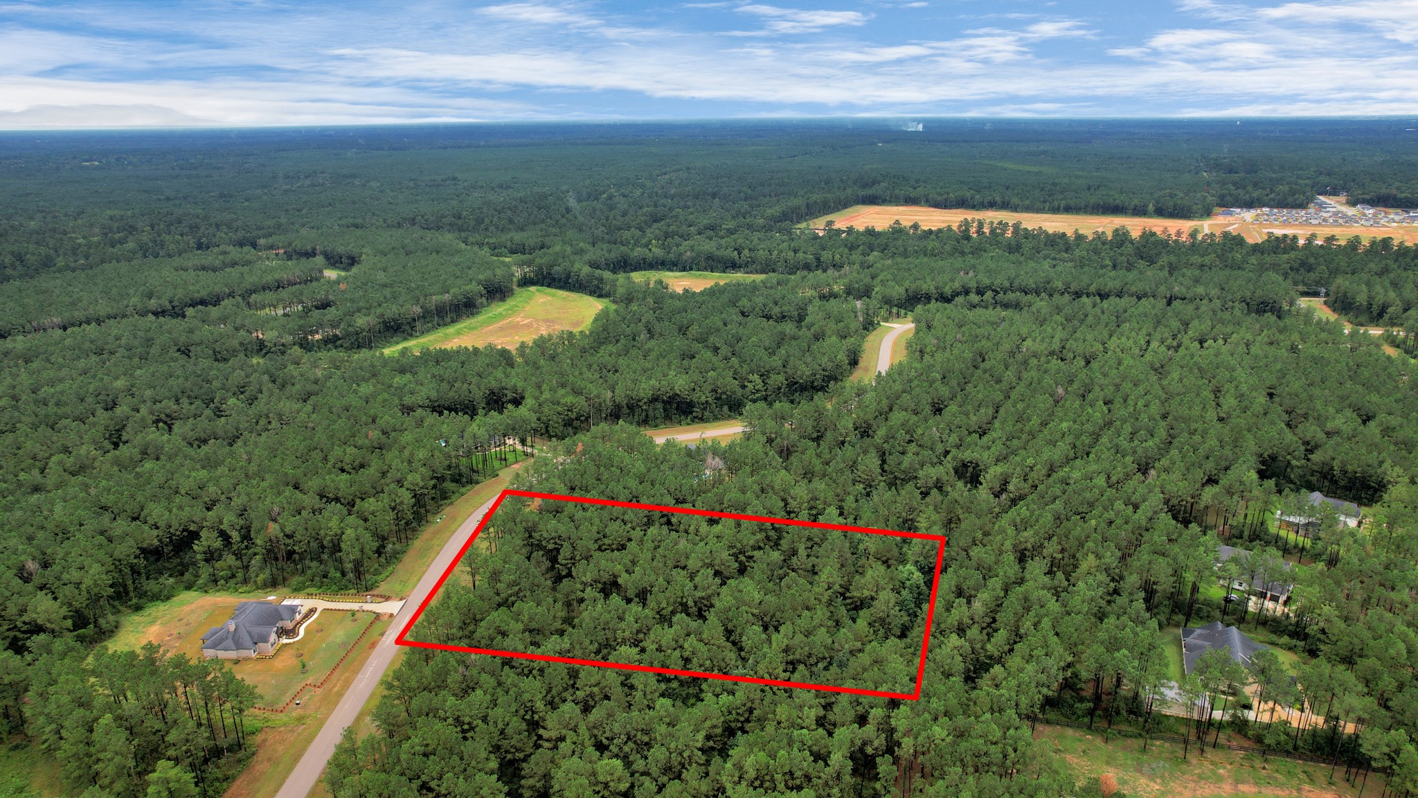 10940 Ruger Road Willis, TX 77378 - Photo 14 of 30 a view of a lake with a city view