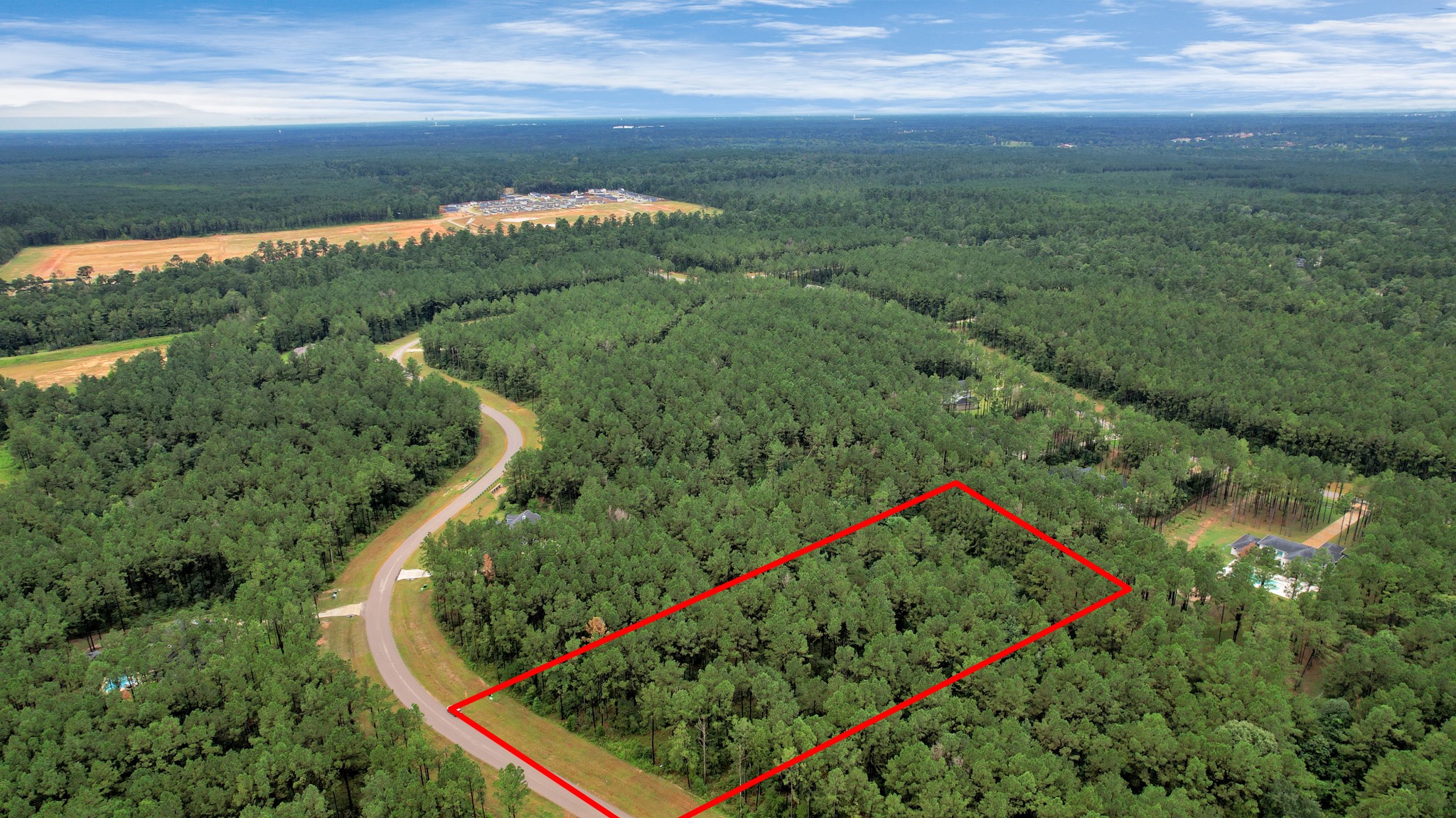 10940 Ruger Road Willis, TX 77378 - Photo 16 of 30 a view of a yard with an outdoor seating