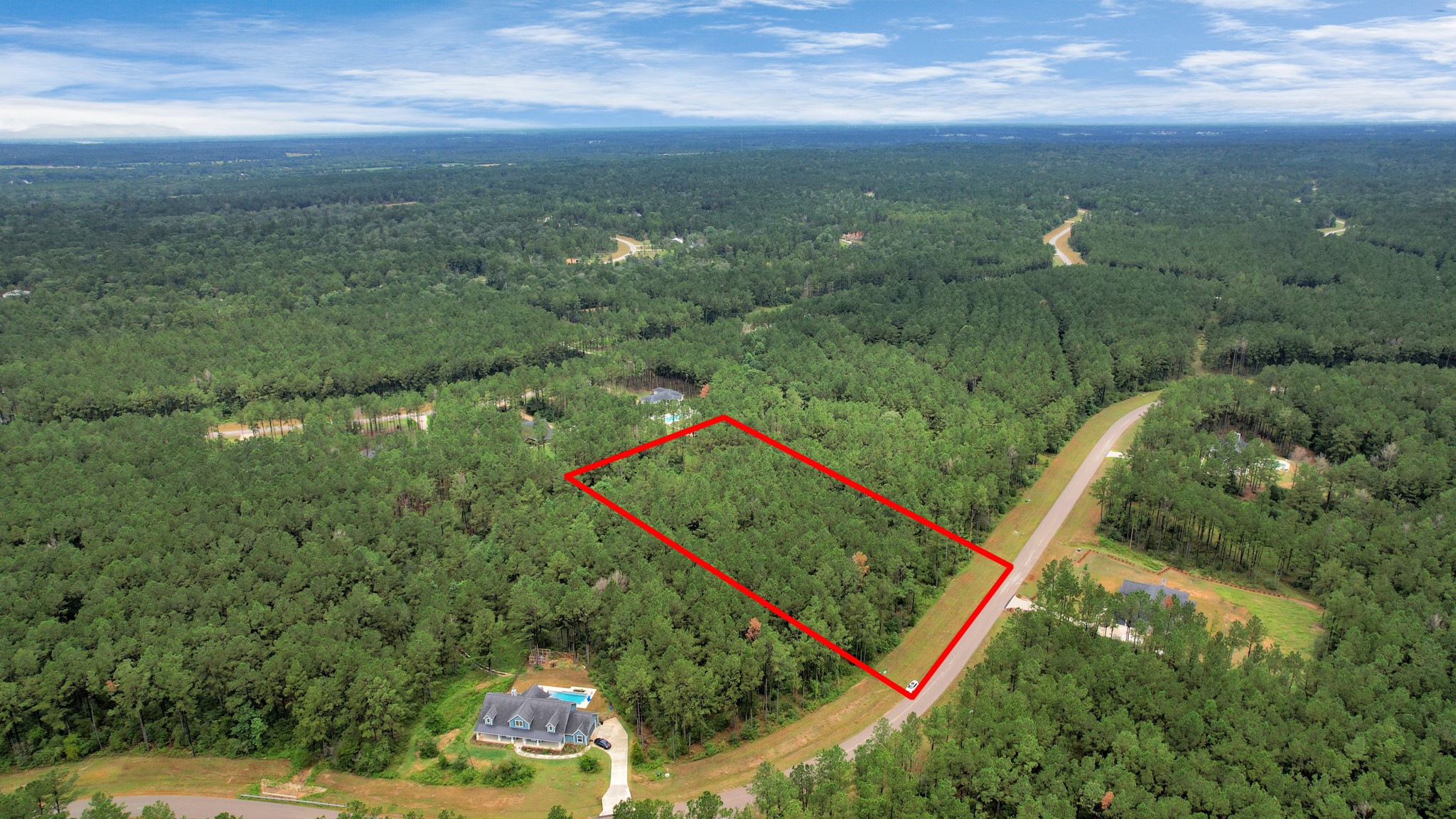 10940 Ruger Road Willis, TX 77378 - Photo 19 of 30 a view of a yard with an outdoor seating