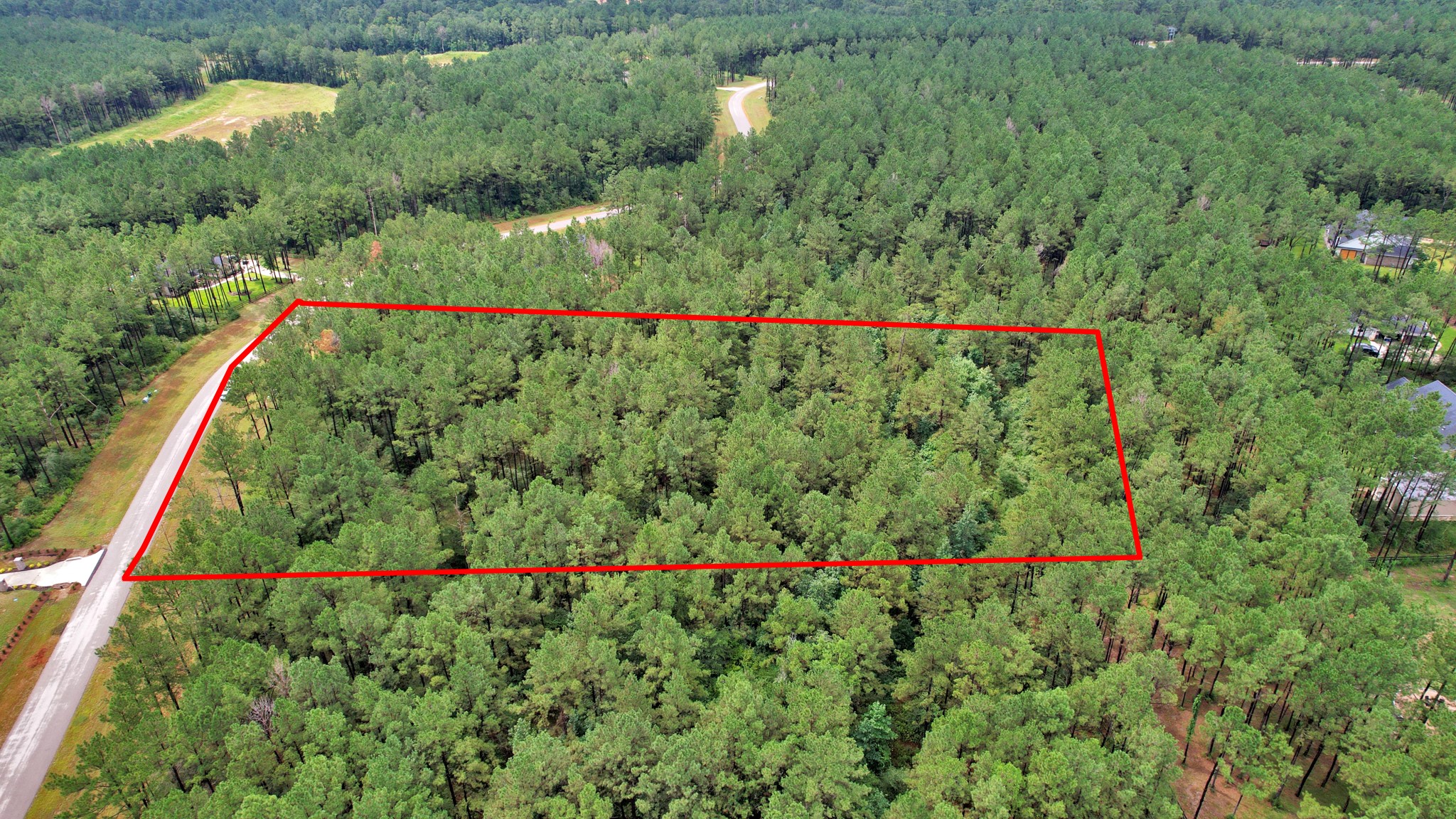 10940 Ruger Road Willis, TX 77378 - Photo 23 of 30 a view of a flower garden with a small yard