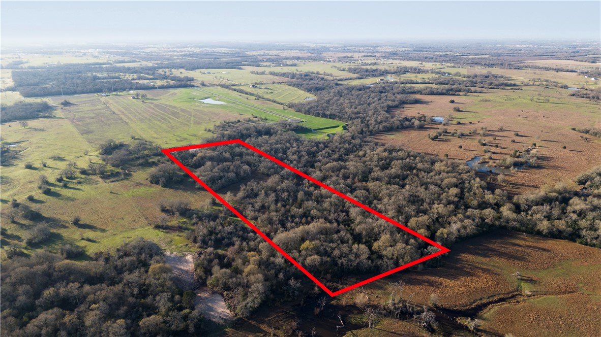 Tbd Tbd Plata Way Bryan, TX 77808 - Photo 5 of 25 Aerial view of sparsely populated area featuring property boundaries highlighted