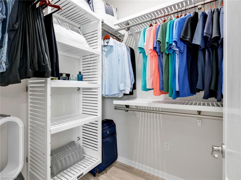 4383 Bismark Way Naples, FL 34119 - Photo 19 of 49 2 Large Walk-In Closets with Closet Organizers