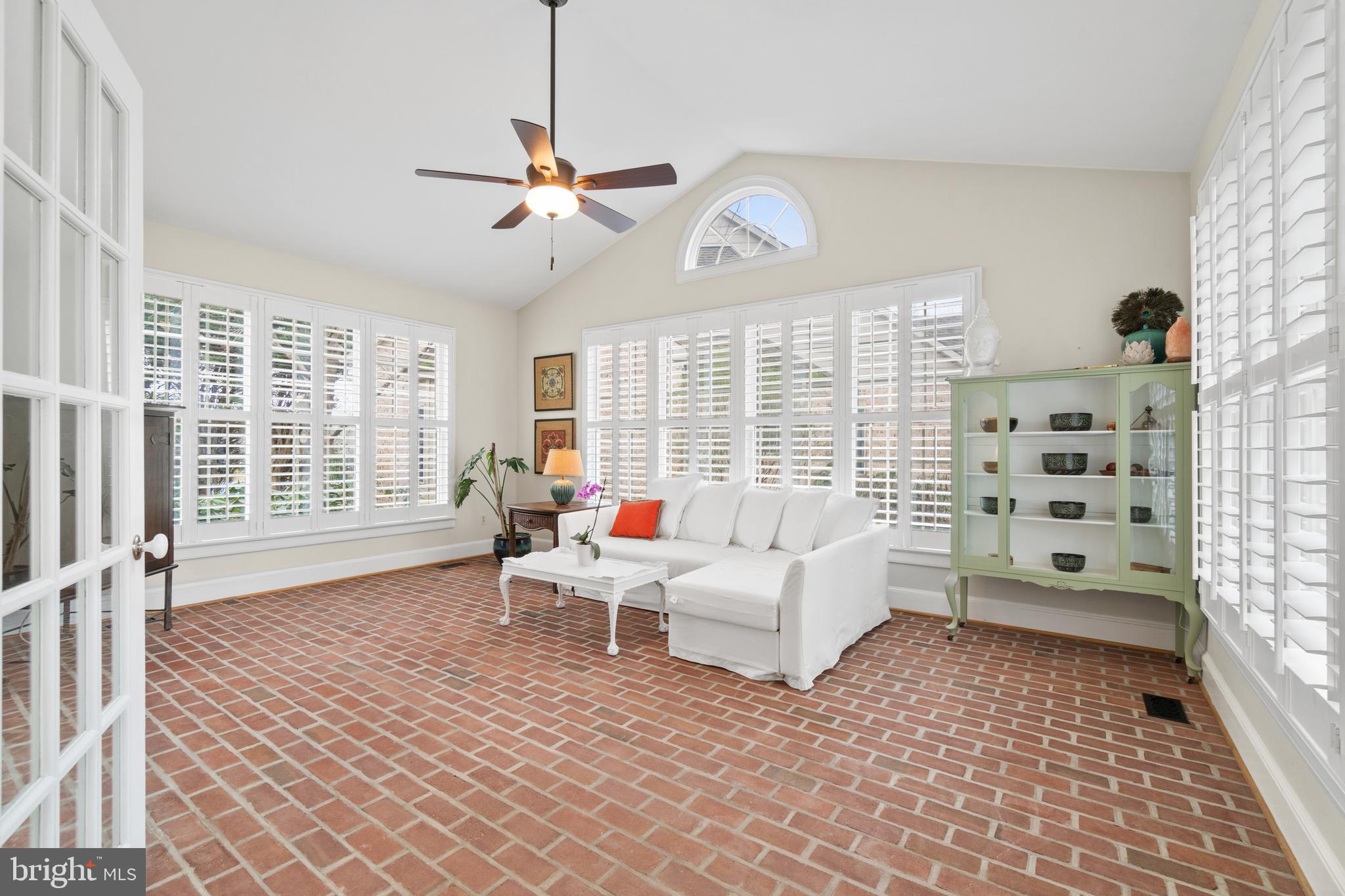 11276 Ridermark Row Columbia, MD 21044 - Photo 12 of 89 Sun Room w/Beautiful Brick Floor