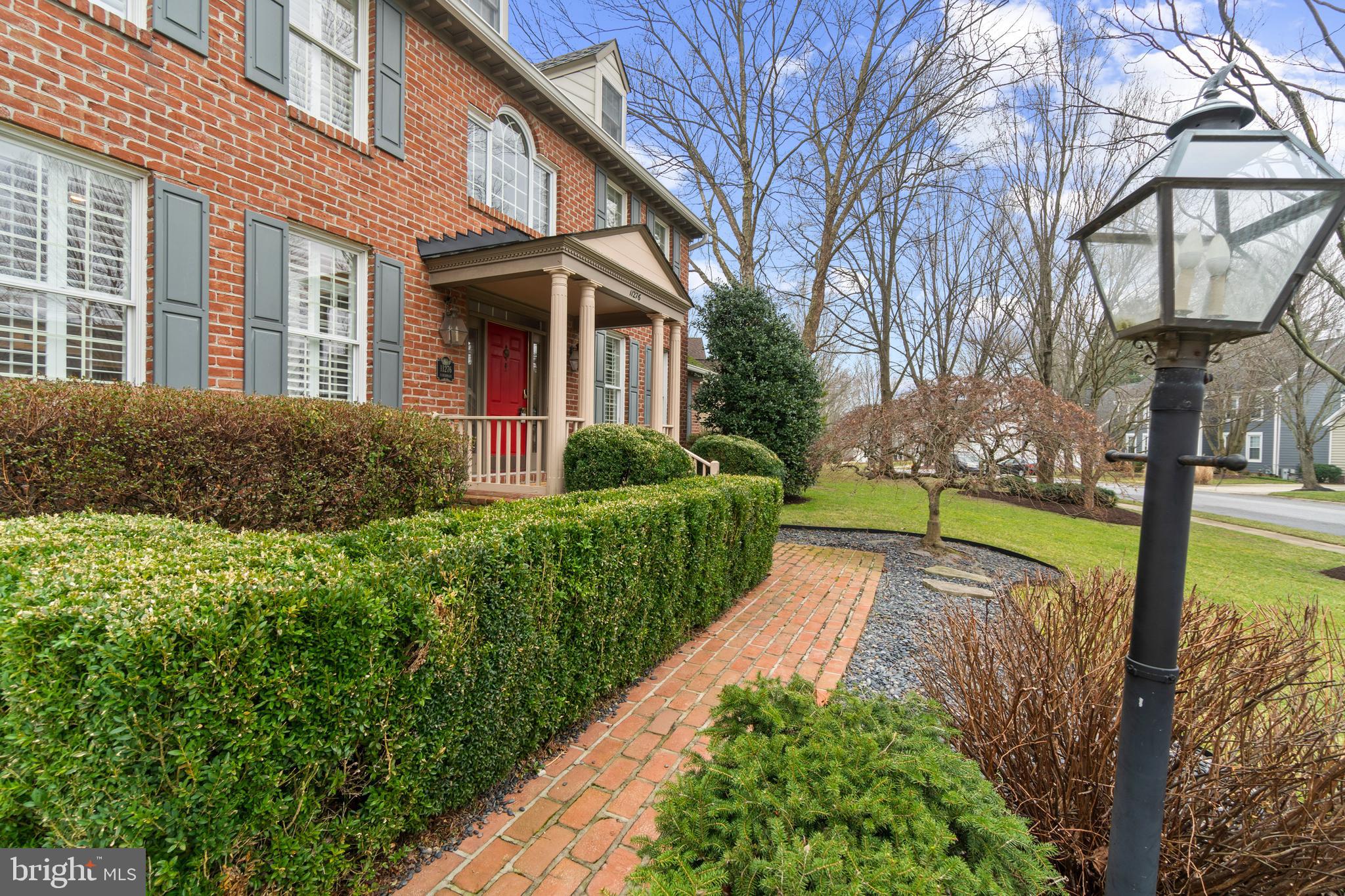 11276 Ridermark Row Columbia, MD 21044 - Photo 77 of 89 Front Exterior w/Brick Walkway