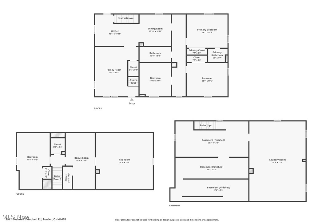 2991 Bushnell Campbell Road Fowler, OH 44418 - Photo 22 of 41 View of layout