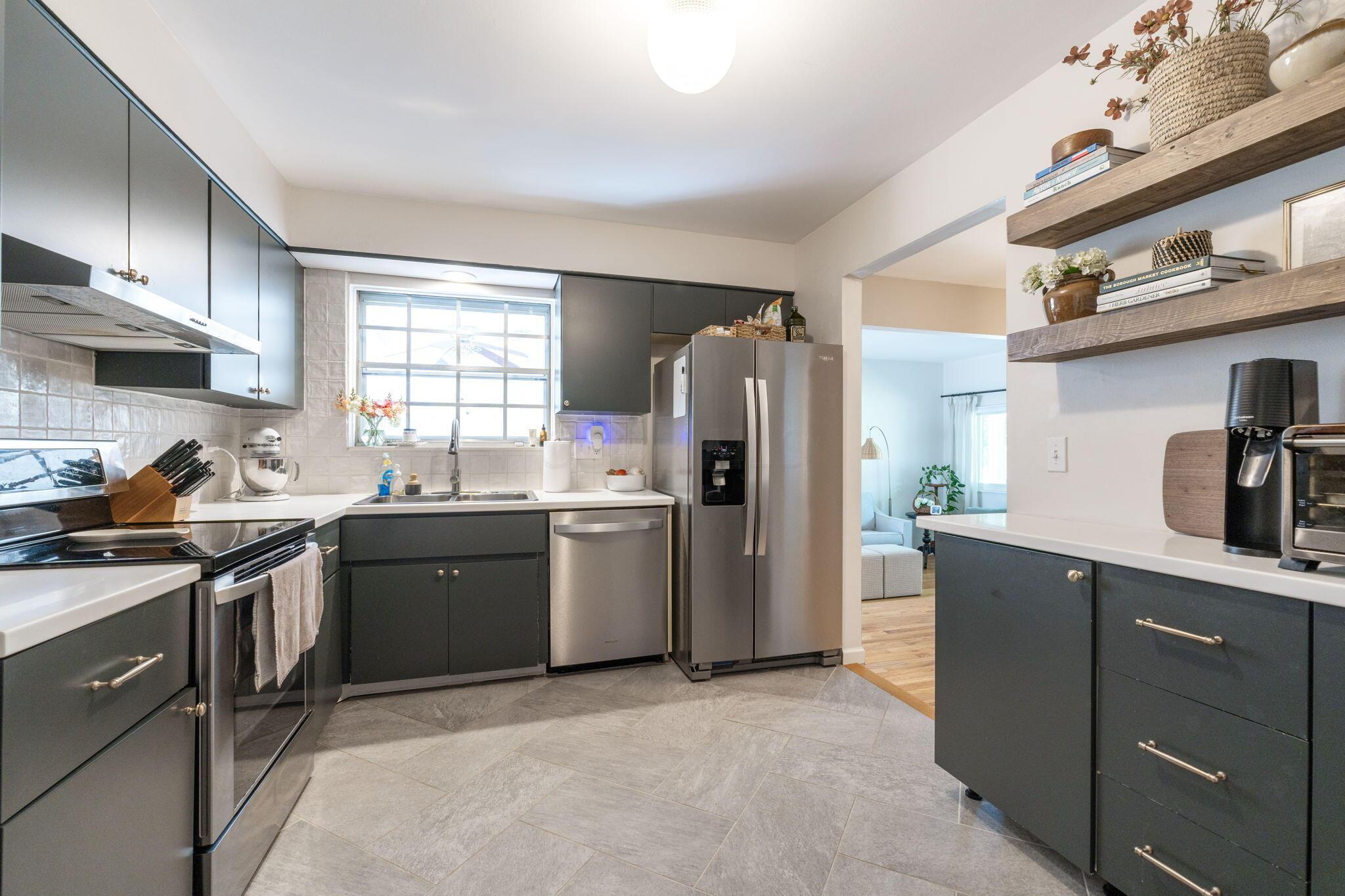 5328 Hedgewood Road Columbus, OH 43229 - Photo 7 of 36 Updated Kitchen with Stainless Steel Appliances