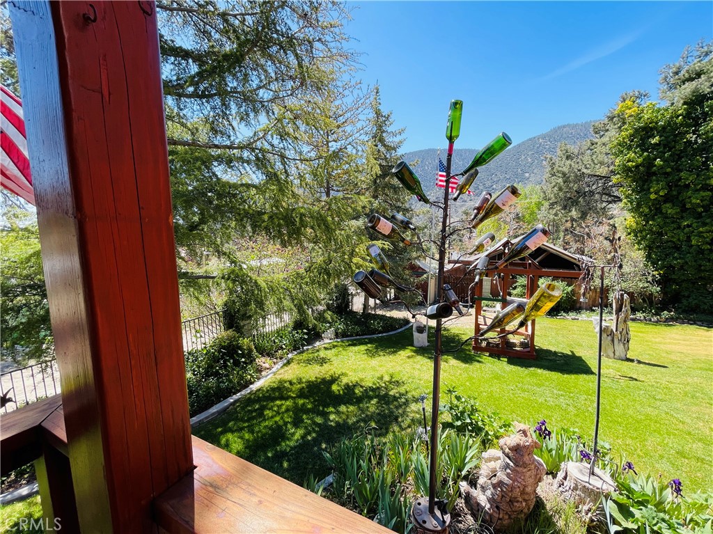 921 Piru Way Frazier Park, CA 93225 - Photo 15 of 54 a view of a garden