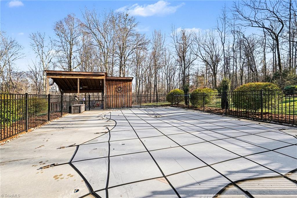 1470 Robert Beck Road Lexington, NC 27292 - Photo 43 of 50 Salt water pool system w/ "aqua-crete" concrete walls and vinyl liner. Installed in 2019.