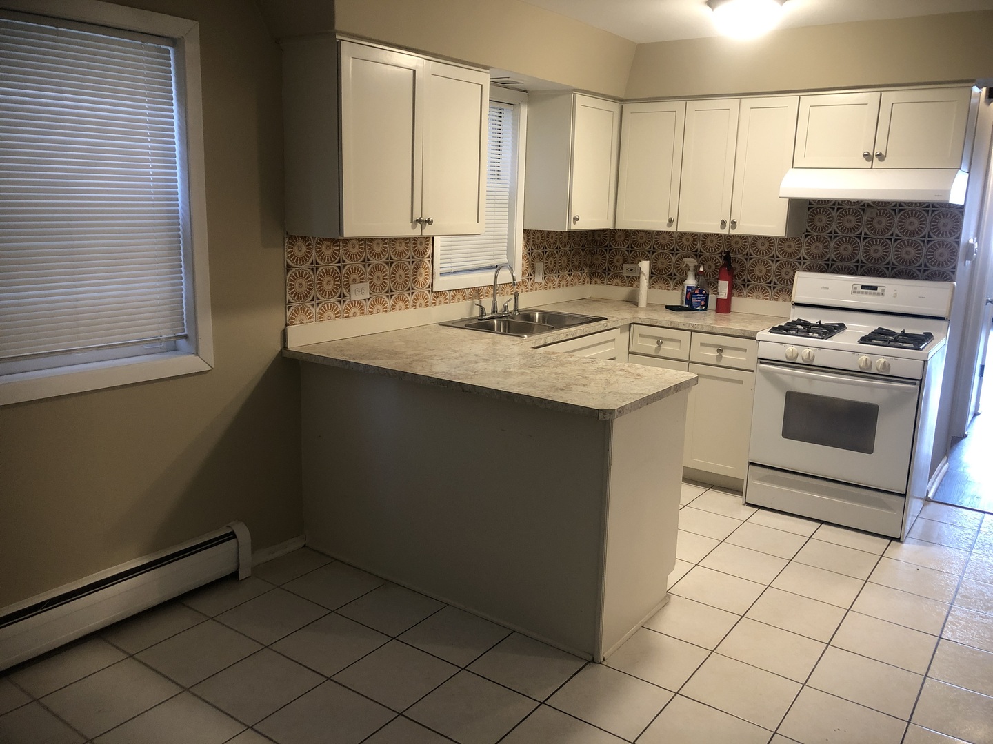6742 West 63rd Street, Unit 1 Chicago, IL 60638 - Photo 8 of 21 a kitchen with a sink cabinets and appliances