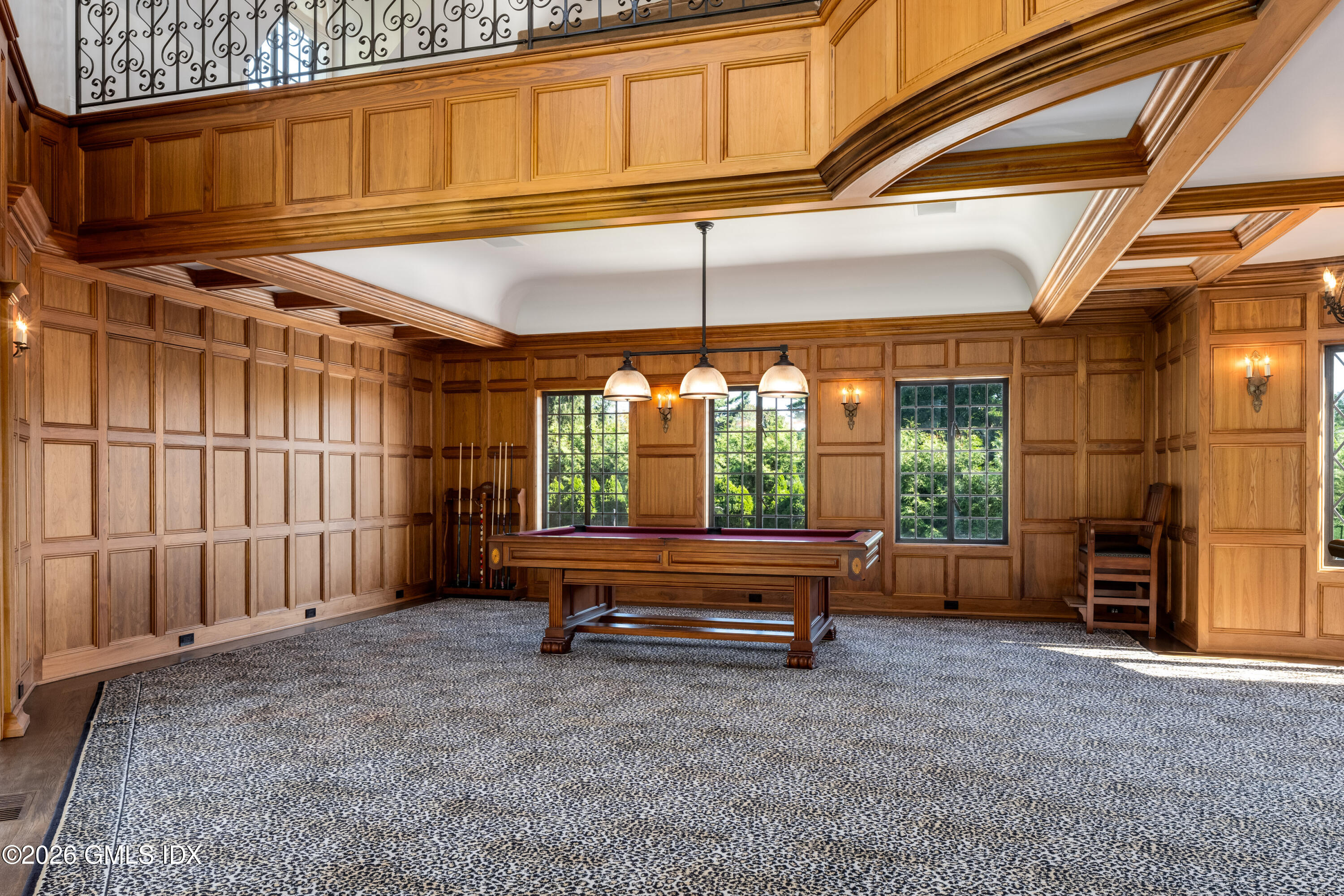 295-297 Shore Road Greenwich, CT 06830 - Photo 13 of 32 Billiard Room