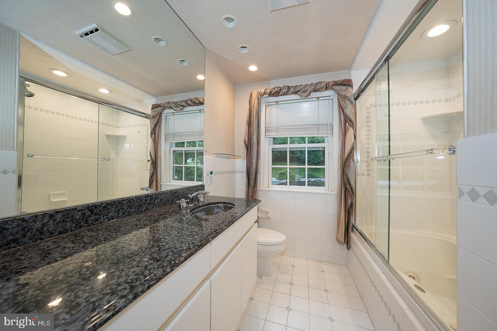 577 Tory Hill Road Devon, PA 19333 - Photo 34 of 63 Ceramic Tile Hall Bathroom w? Granite Vanity Top