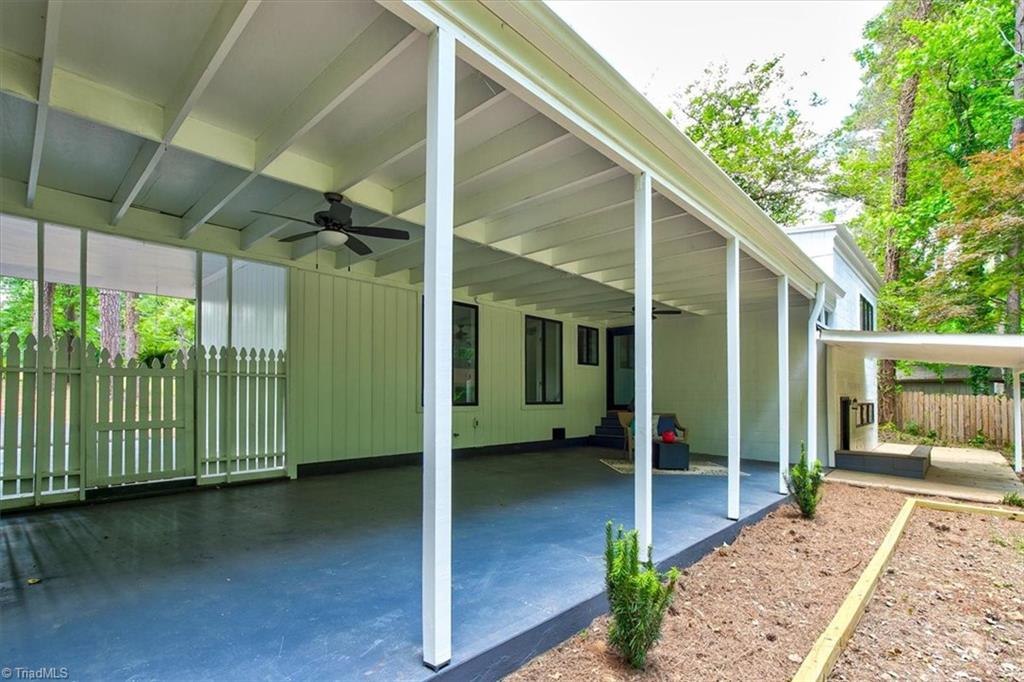 140 Penny Road Jamestown, NC 27282 - Photo 16 of 34 Check it out!!! INCREDIBLE covered porch area! Tons of space for entertaining!