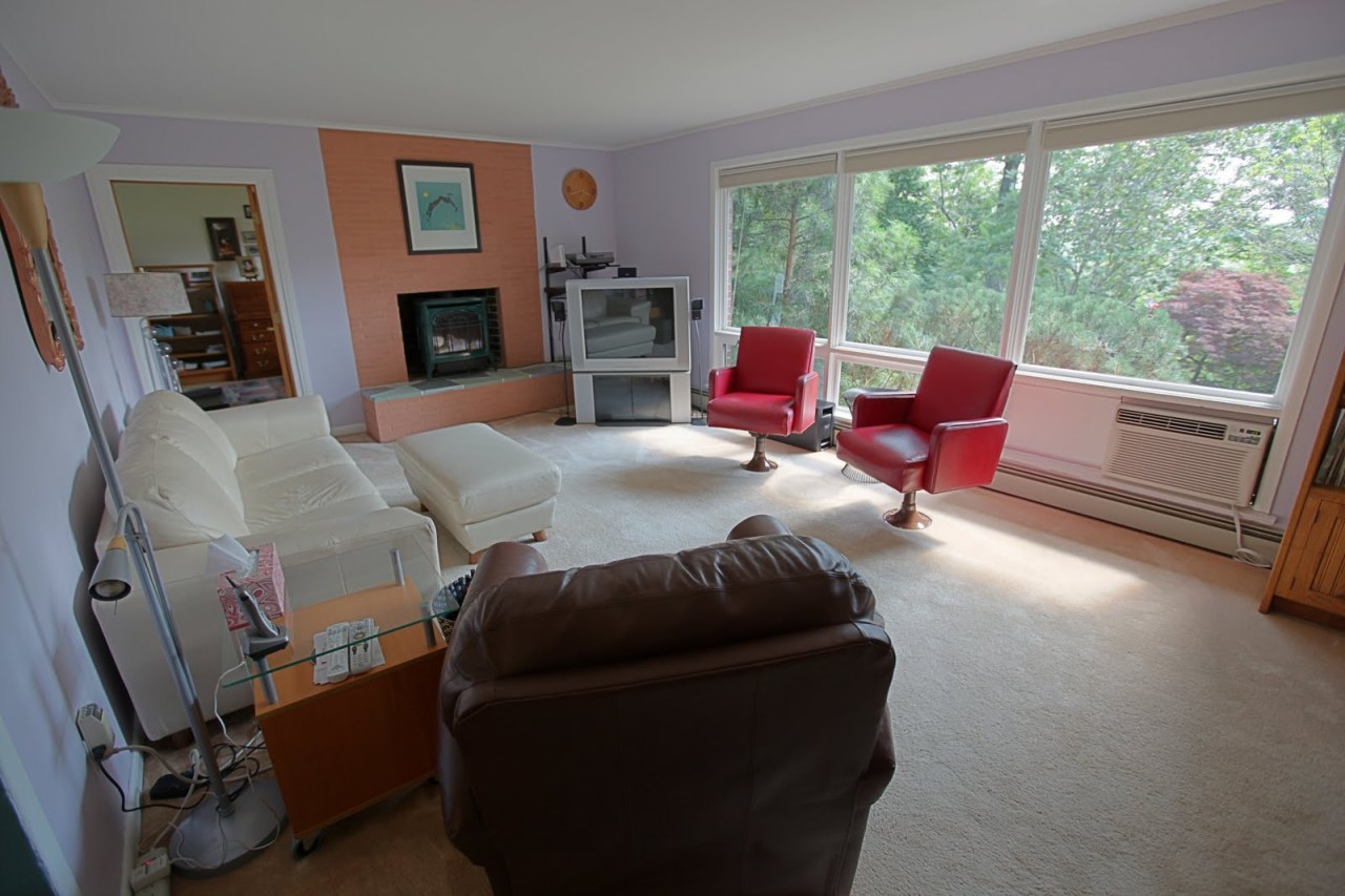 375 Main Road Monterey, MA 01245 - Photo 10 of 19 a living room with furniture and a fireplace