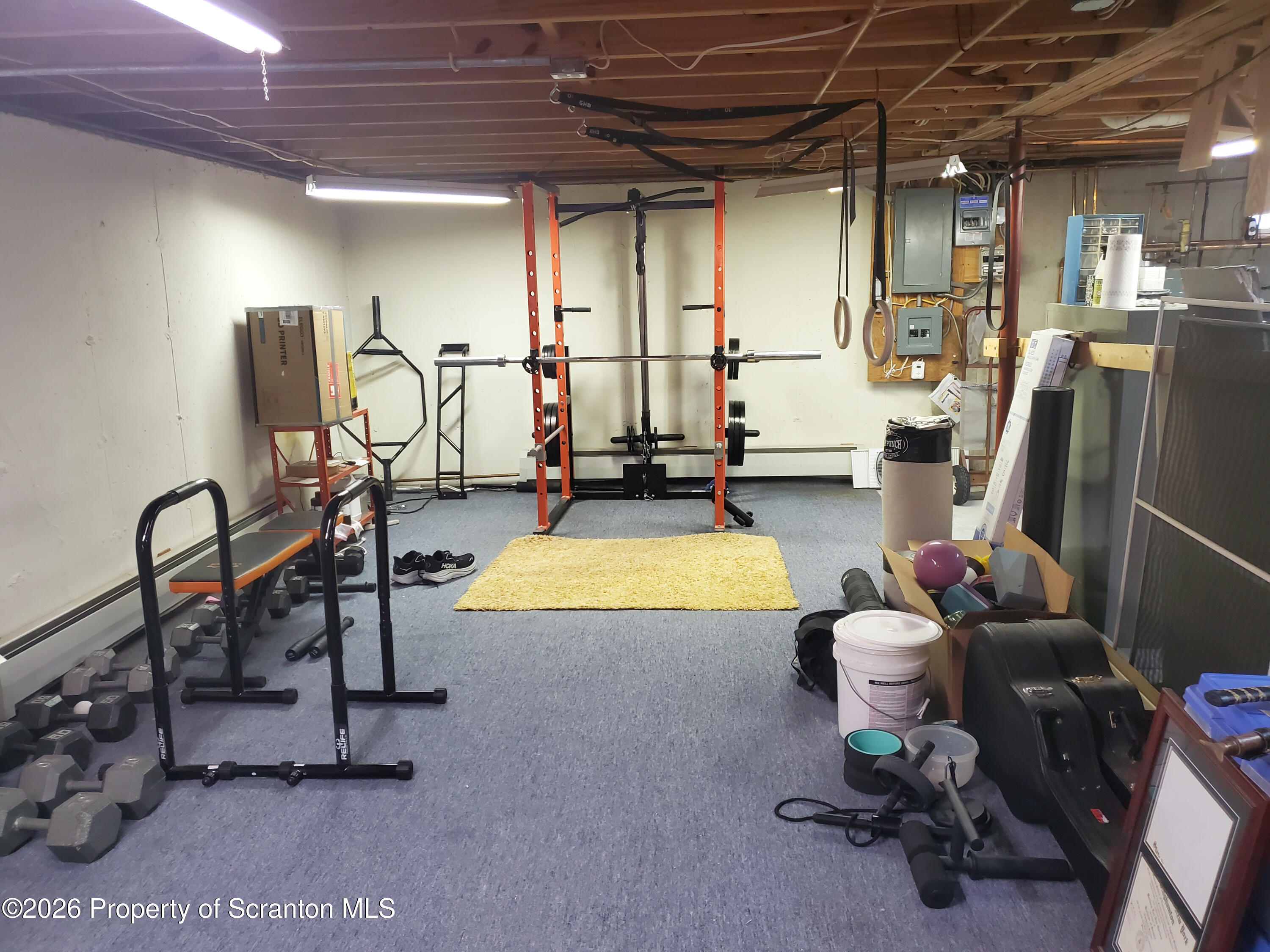 220 Brinkman Road Brackney, PA 18812 - Photo 21 of 32 a view of a room with gym equipment