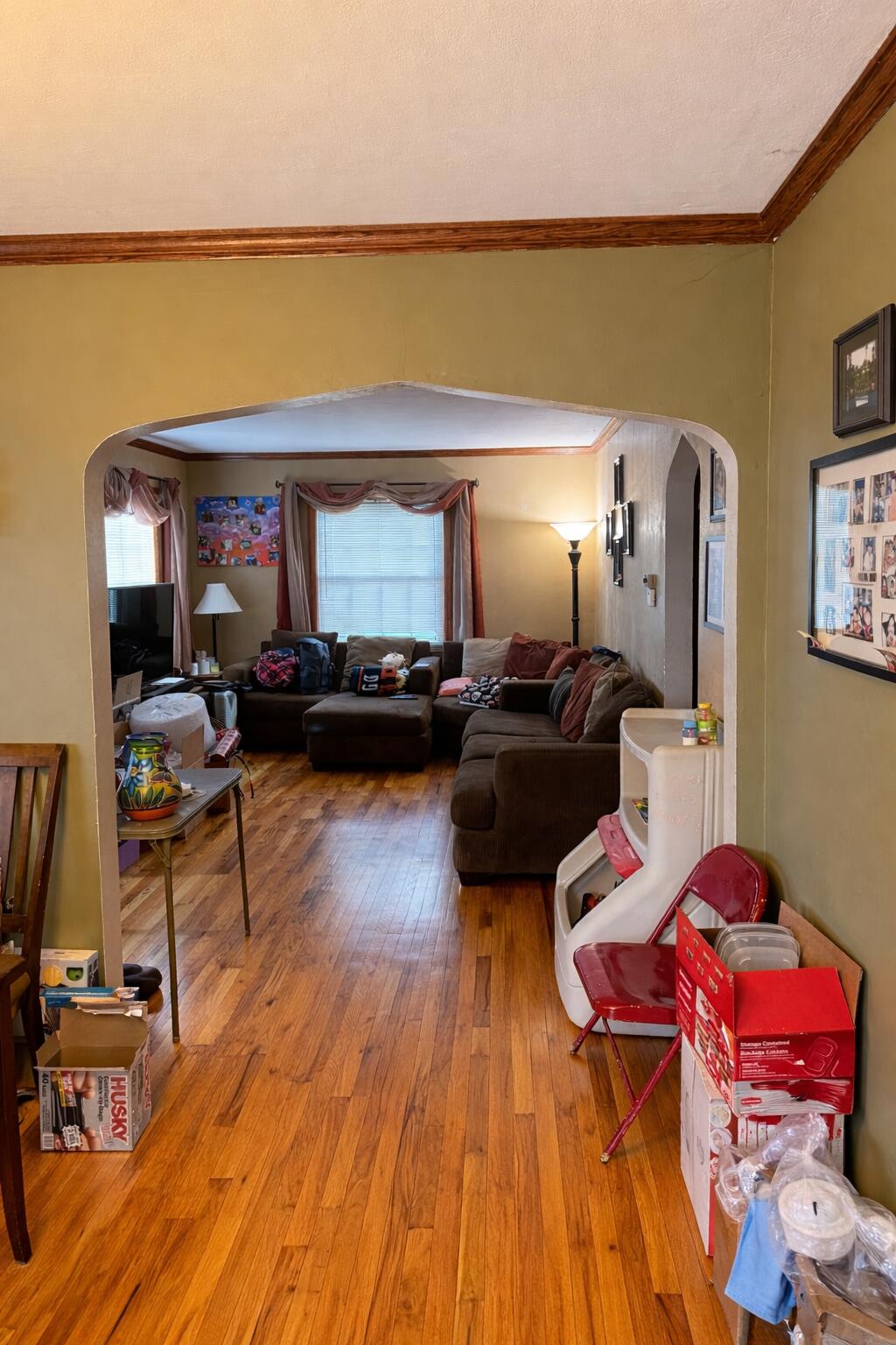 7341 Harrison Avenue Hammond, IN 46324 - Photo 12 of 16 a living room with furniture and a flat screen tv