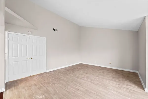 a view of empty room