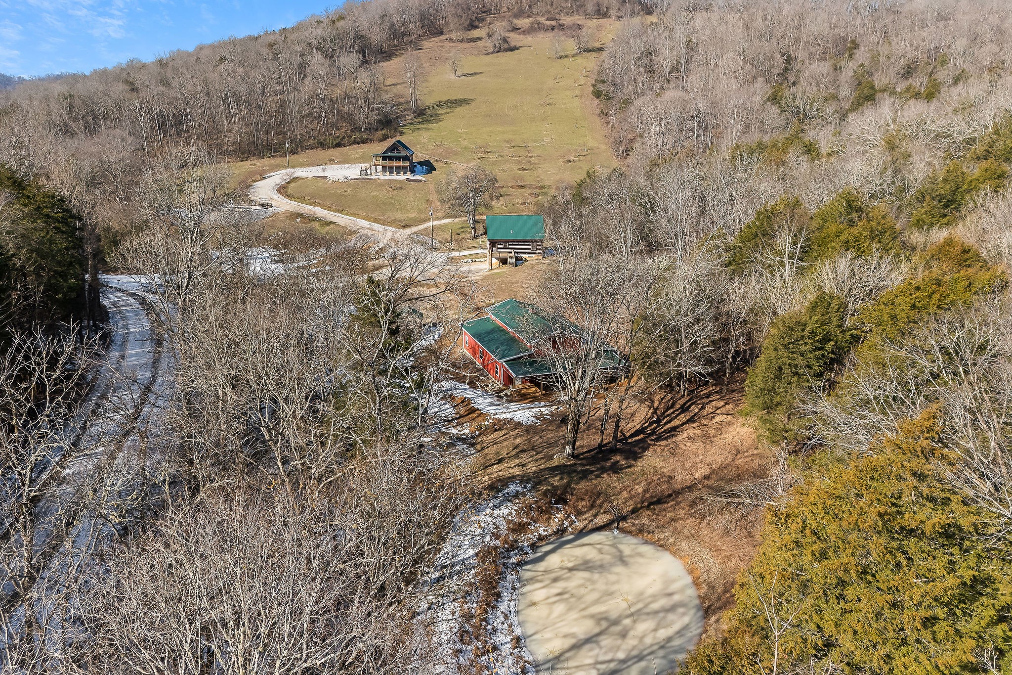 4830 Ensor Hollow Road Granville, TN 38564 - Photo 21 of 54 a aerial view of a house with a yard