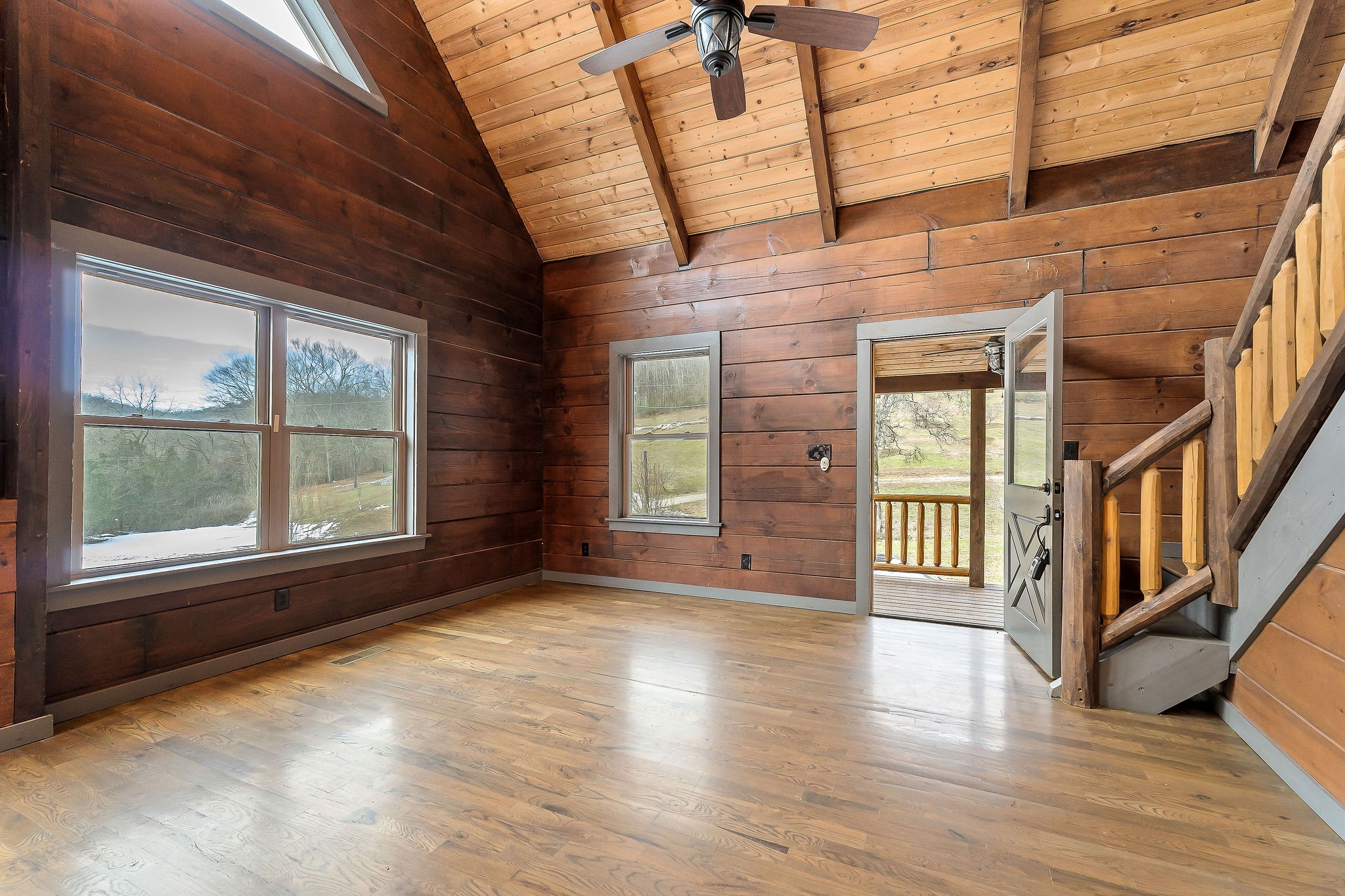 4830 Ensor Hollow Road Granville, TN 38564 - Photo 34 of 54 a view of an entryway with wooden floor and windows