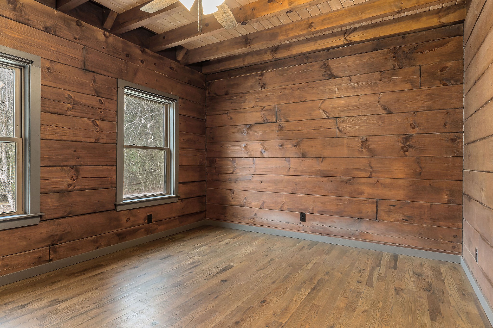 4830 Ensor Hollow Road Granville, TN 38564 - Photo 40 of 54 a view of empty room with wooden floor and fan