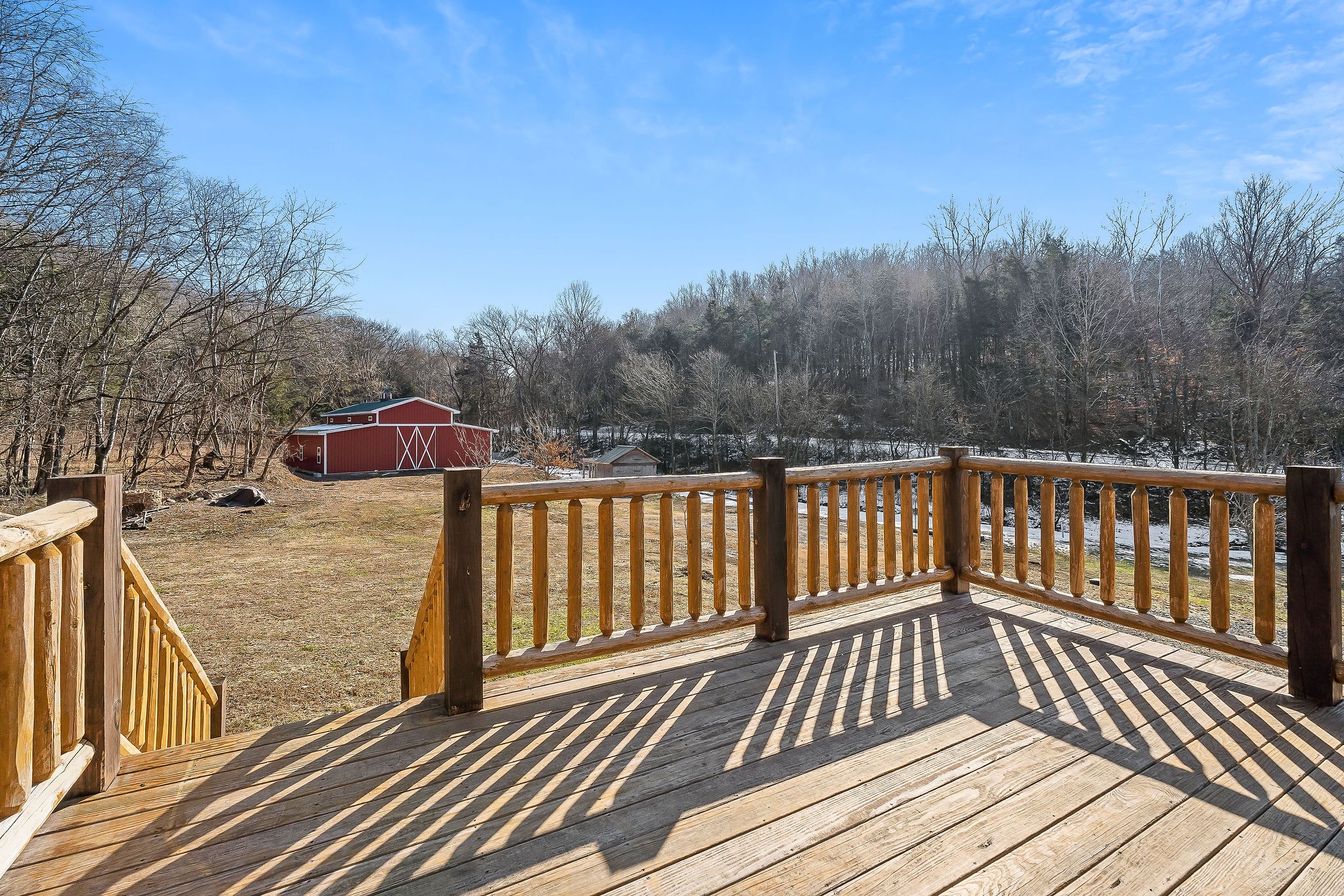 4830 Ensor Hollow Road Granville, TN 38564 - Photo 10 of 54 a view of a wooden deck with a yard