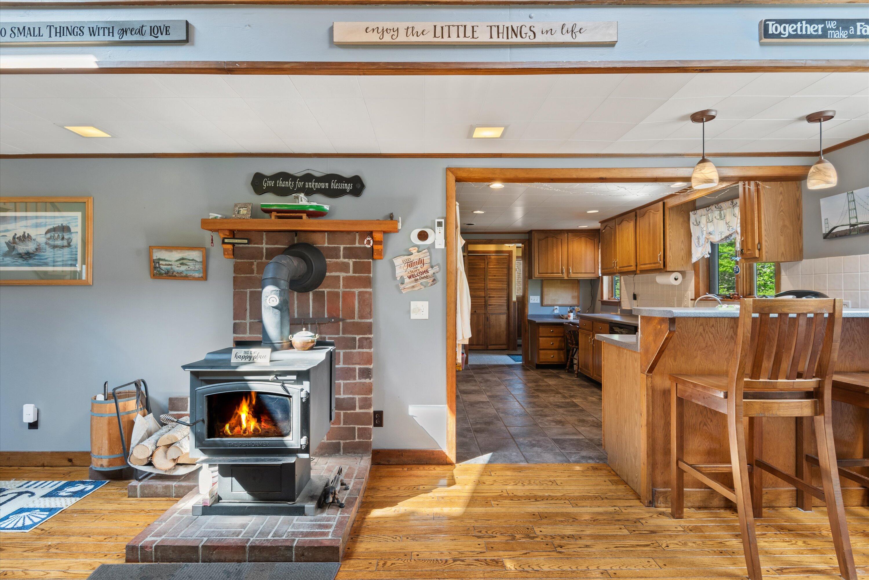 113 Pressey Village Road Deer Isle, ME 04627 - Photo 7 of 41 07-07-Dining to Kitchen