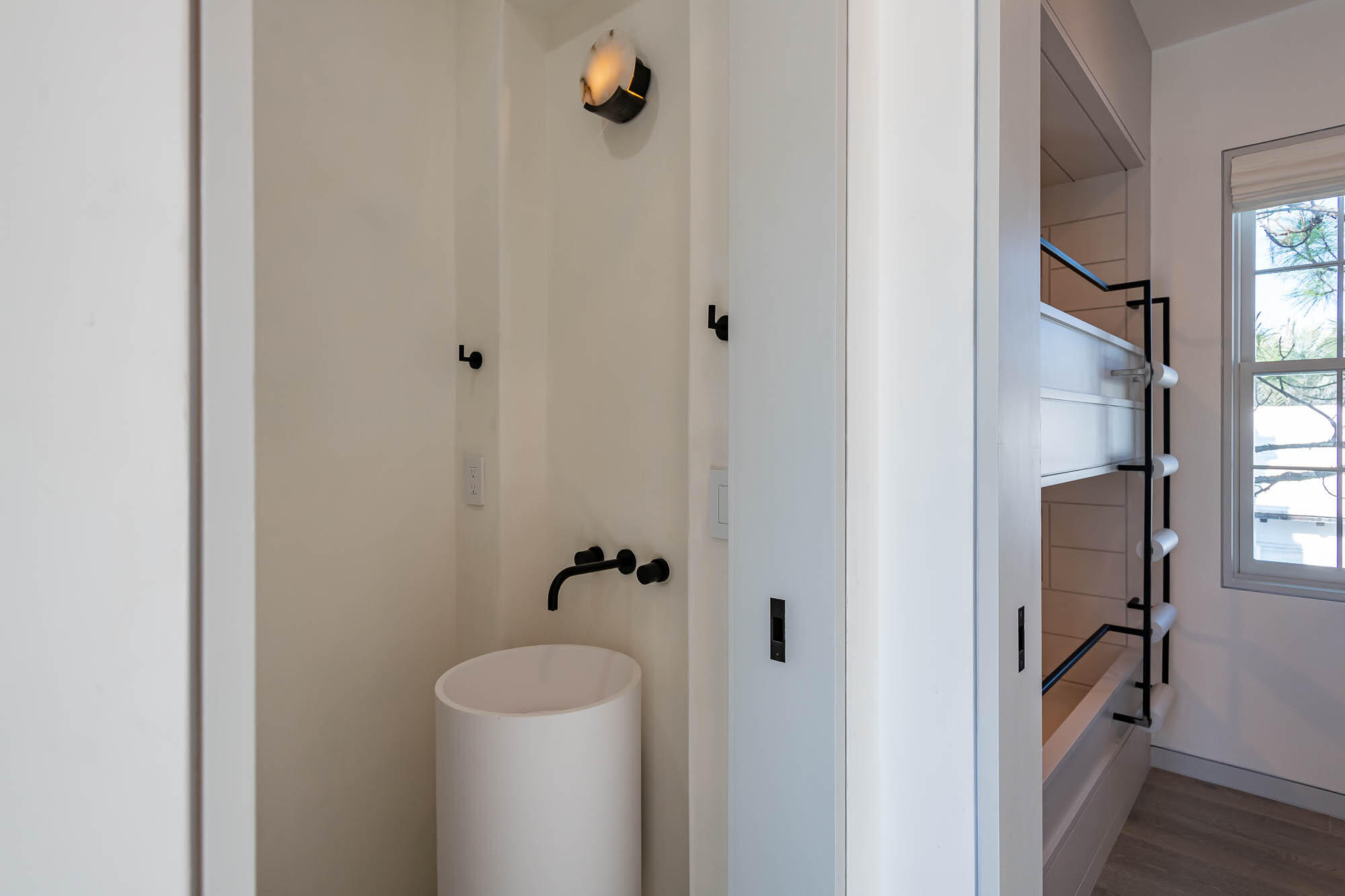 32 Mcgee Dr Inlet Beach Inlet Beach, FL 32461 - Photo 27 of 54 a bathroom with a sink and shower